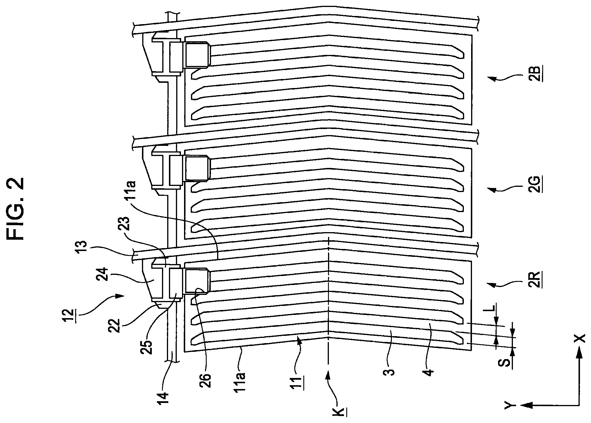 Patent US12353098 Figure 2 – Liquid crystal device and electronic apparatus