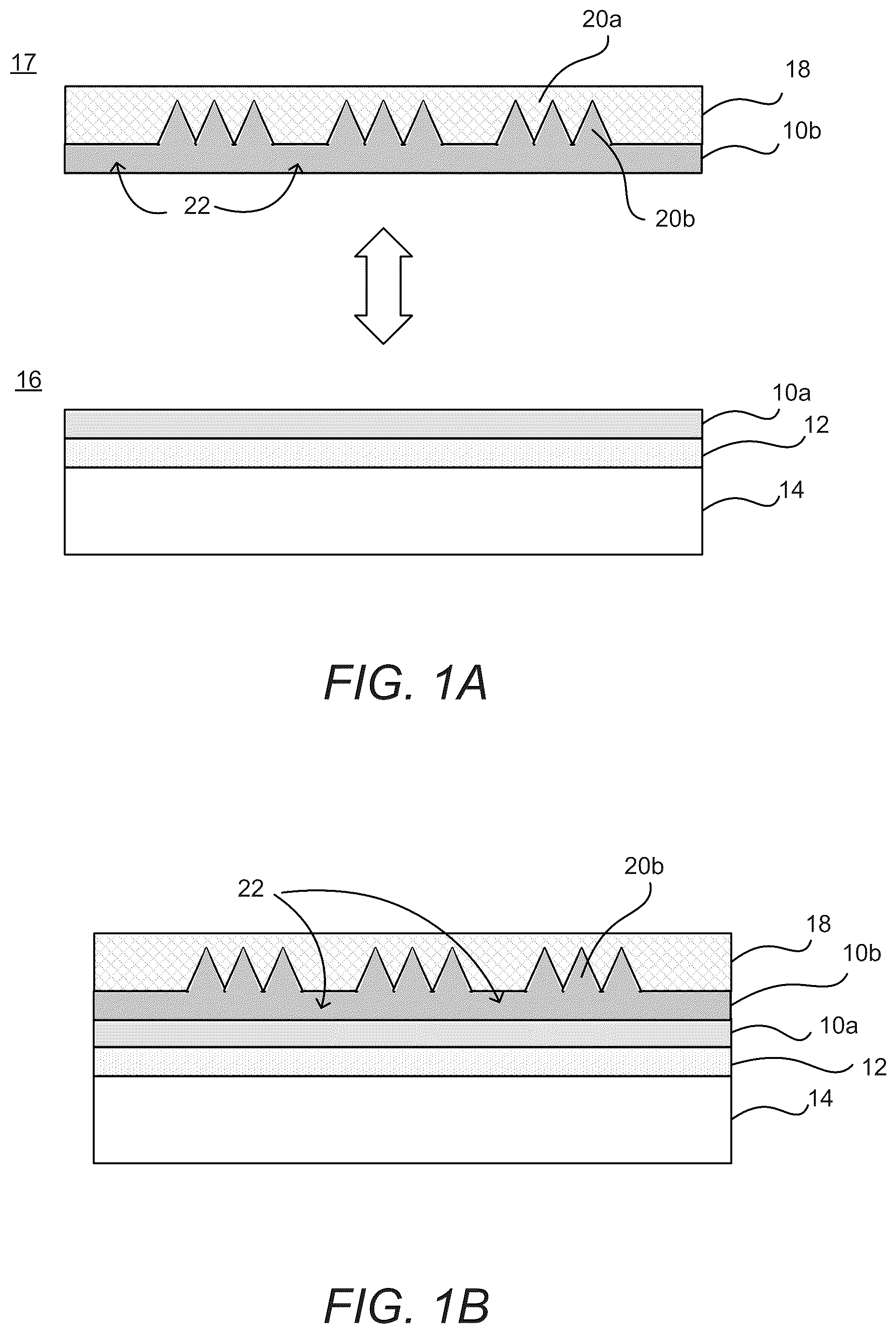 Patent US12353128 — Method of replicating a microstructure pattern — Figure 1