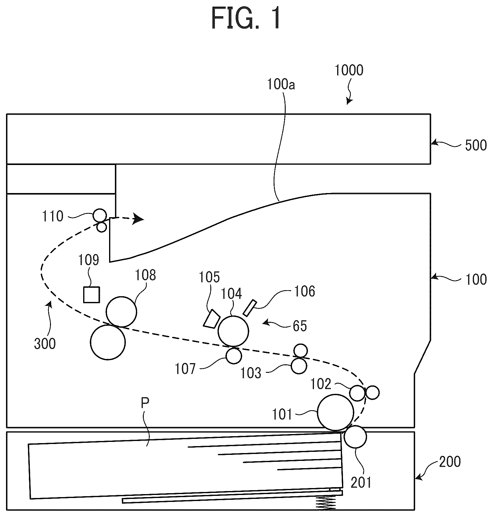 Patent US12353156 — Sheet conveying device and image forming apparatus incorporating the same — Figure 1