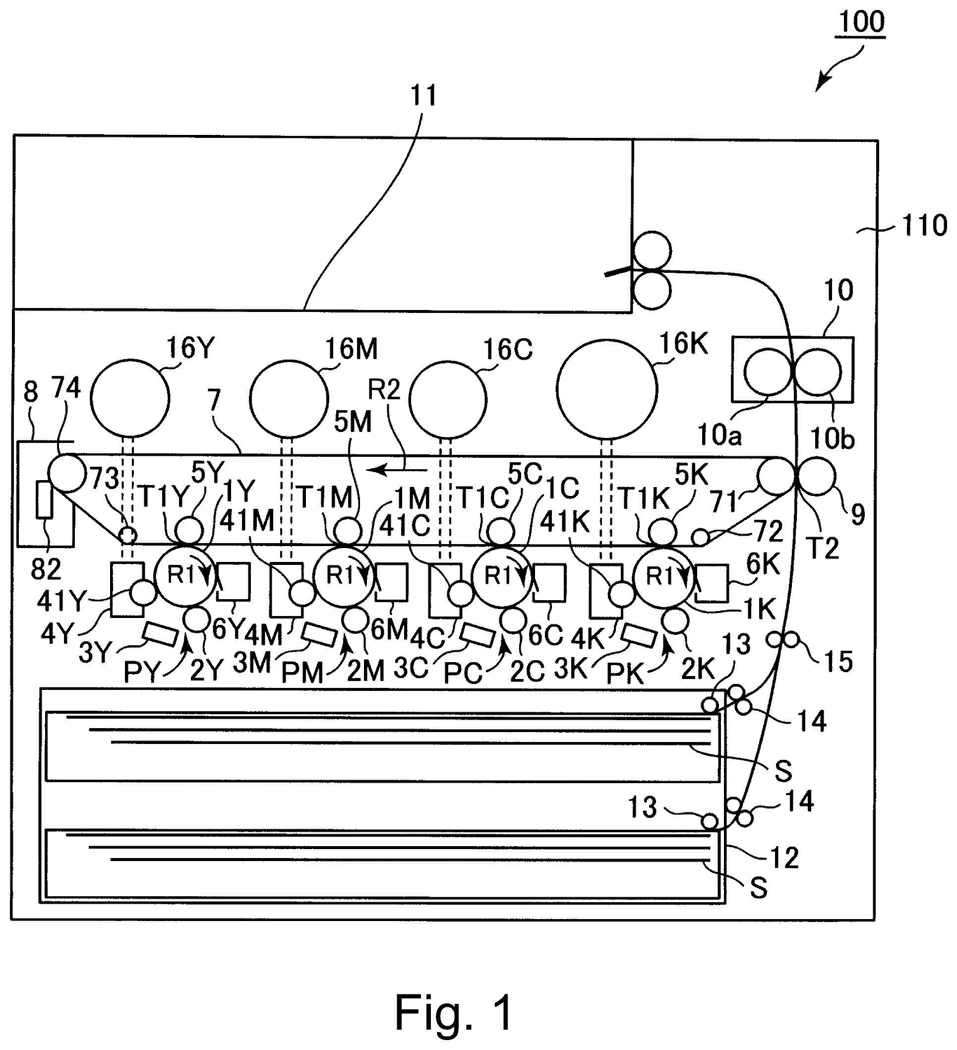 Patent US12353157 — Image forming apparatus — Figure 1