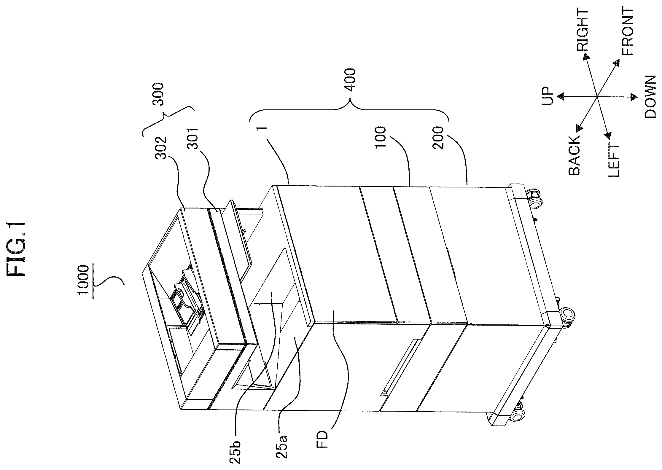 Patent US12353158 Figure 1 – Image forming apparatus