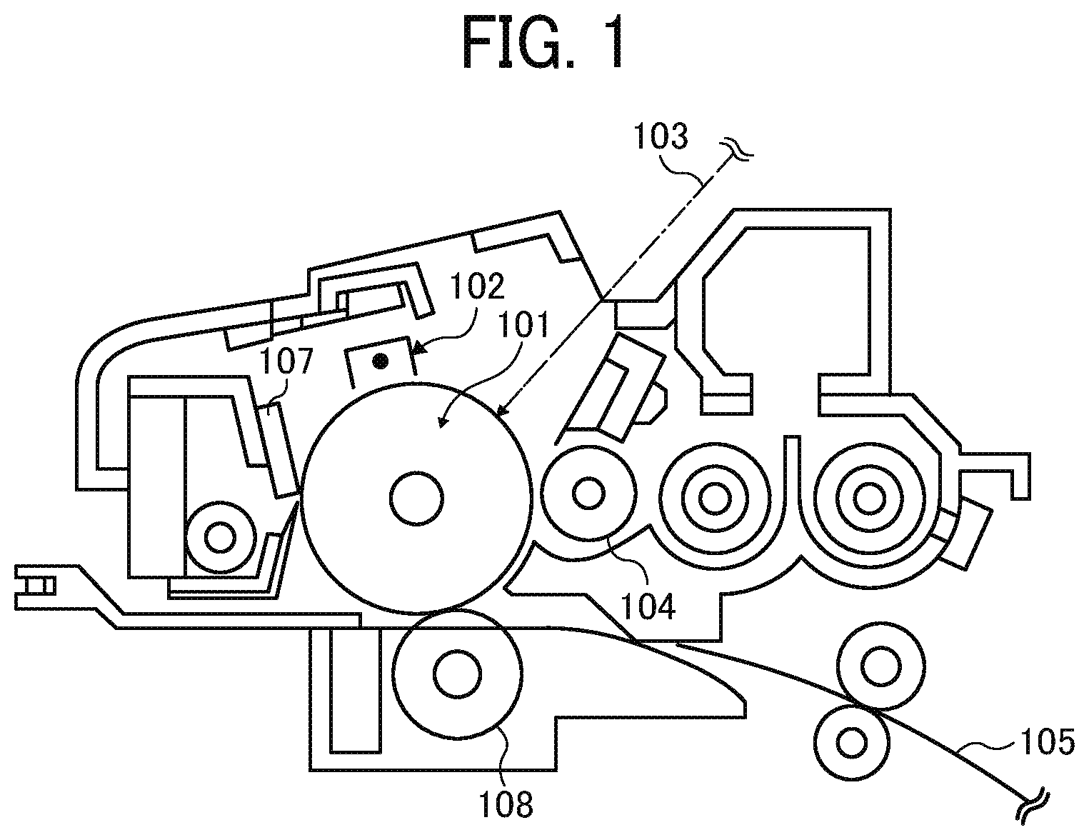 Patent US12353166 — Toner, method for manufacturing the toner, toner accommodating unit, image forming apparatus, and image forming method — Figure 1