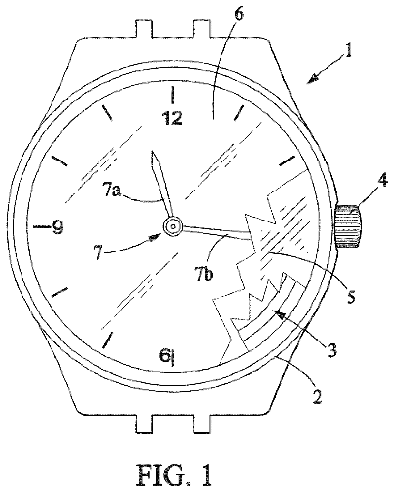 Patent US12353168 — Part for timepiece movement, timepiece movement, timepiece, and method for manufacturing such a part for timepiece movement — Figure 1