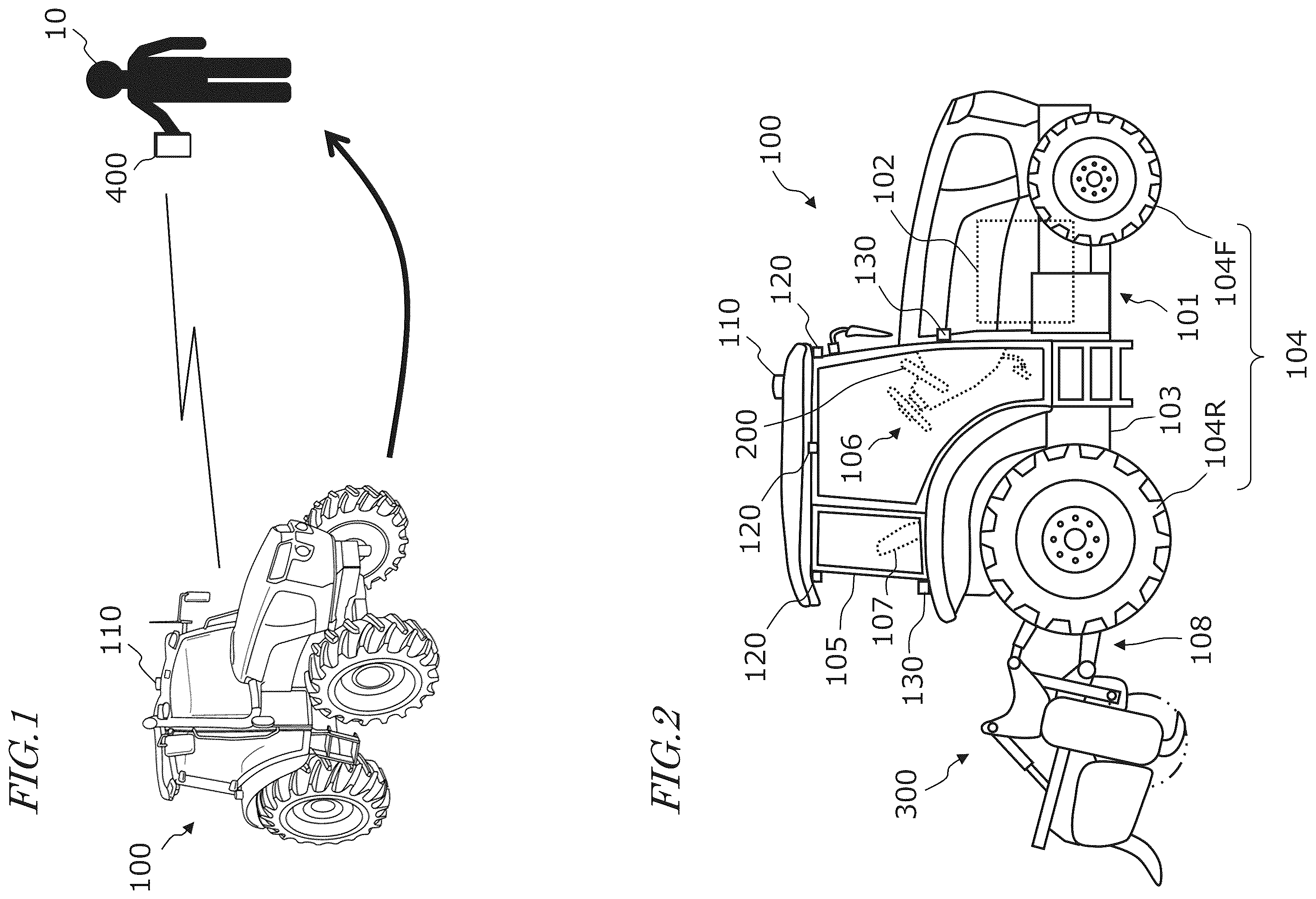 Patent US12353209 — Agricultural support system, and device and method to generate travel route for hailed agricultural machine — Figure 1