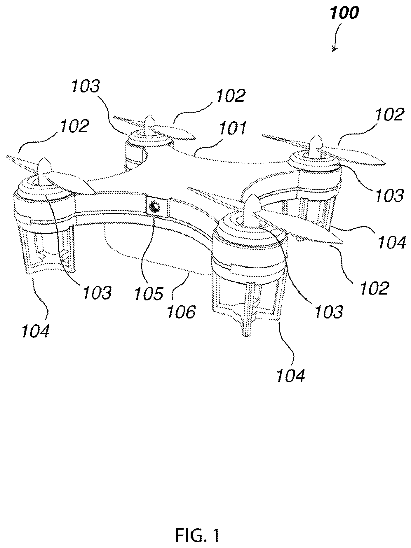 Patent US12353222 Figure 1 – Cooperative unmanned autonomous aerial vehicles for power grid inspection and management