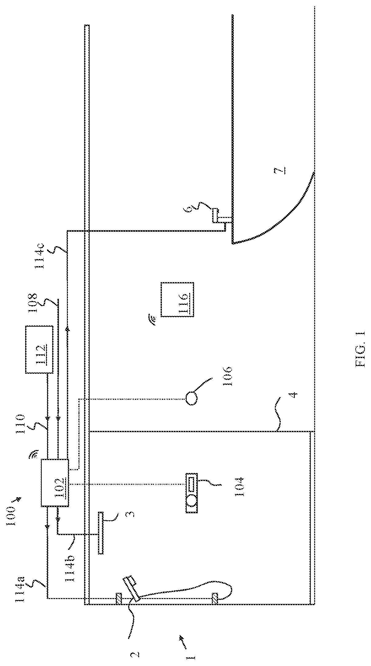 Patent US12353226 — Control system for one or more ablutionary devices — Figure 1