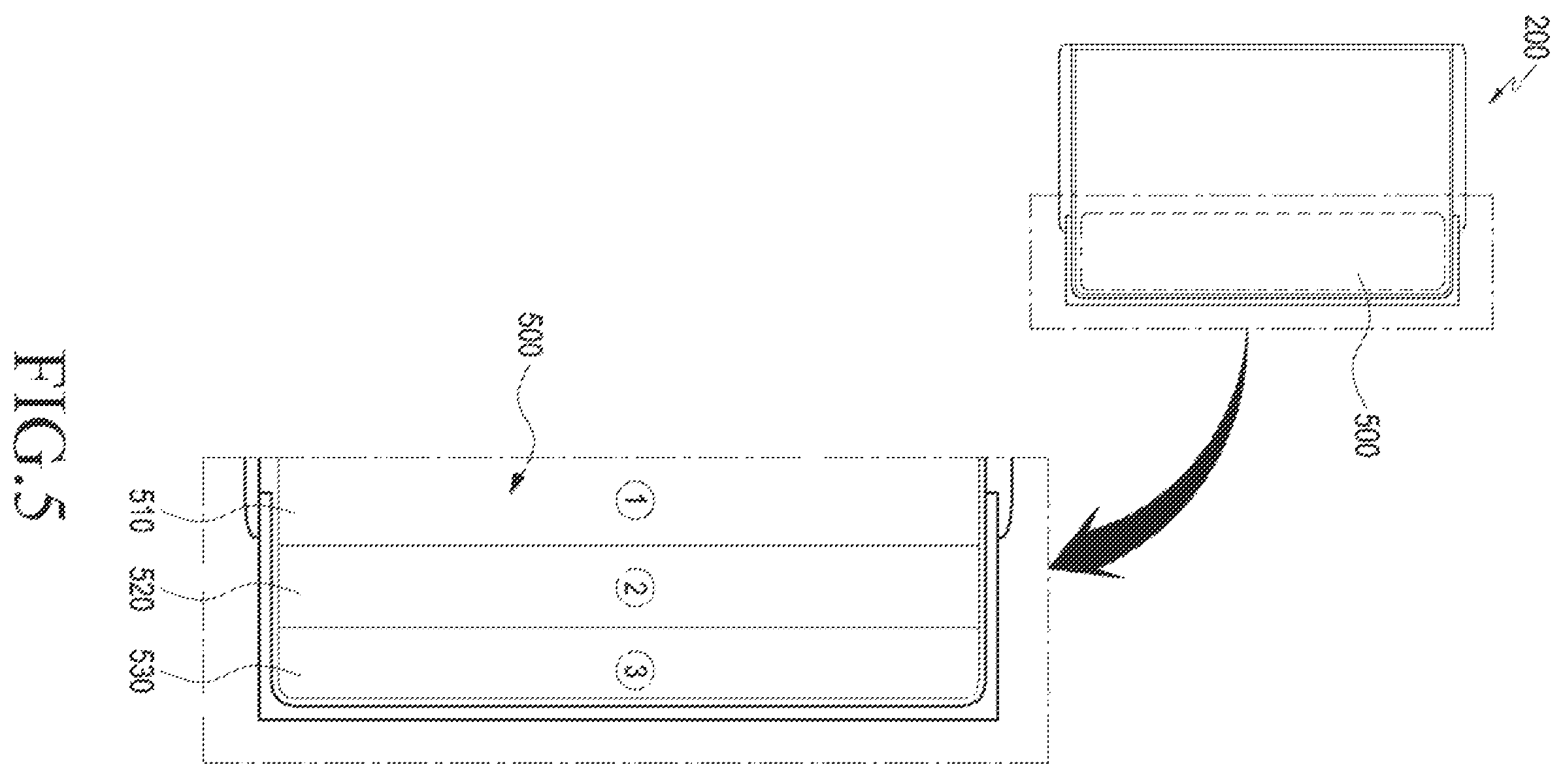 Patent US12353247 Figure 5 – Electronic device including preview of flexible display extension and method of controlling the same