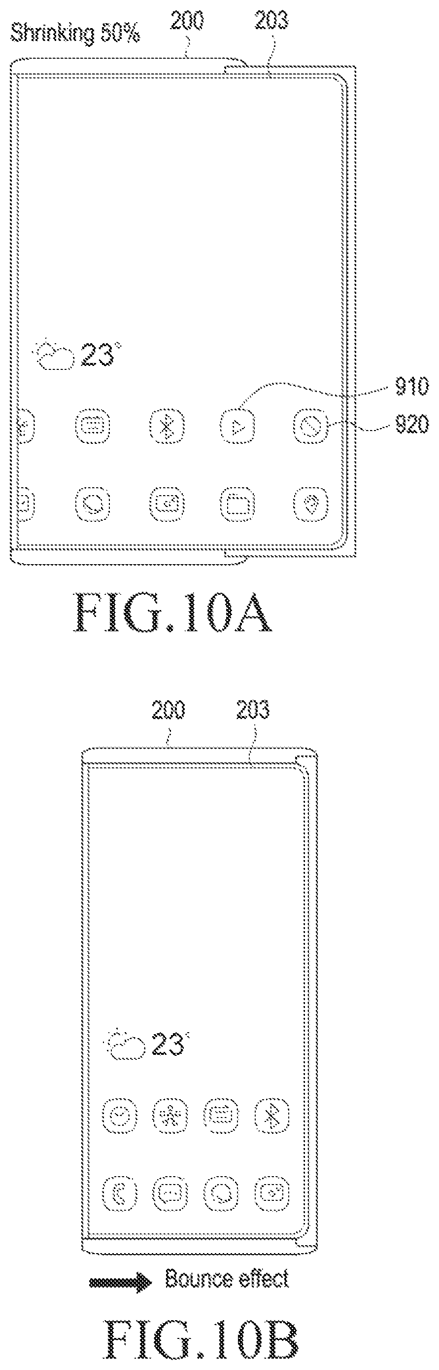 Patent US12353247 Figure 12 – Electronic device including preview of flexible display extension and method of controlling the same
