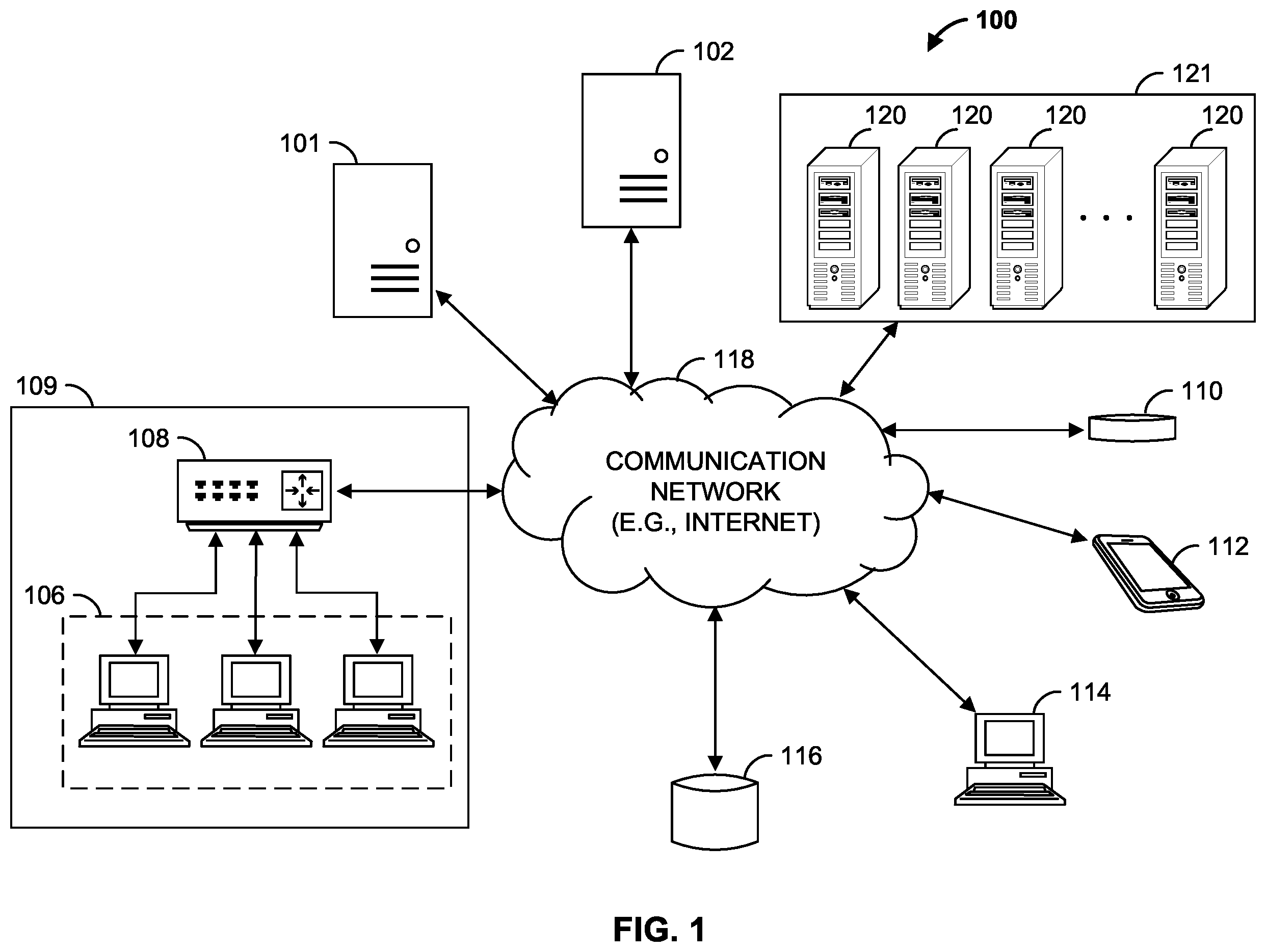 Patent US12353270 — System and method for adaptively managing services using circuit breaker — Figure 1