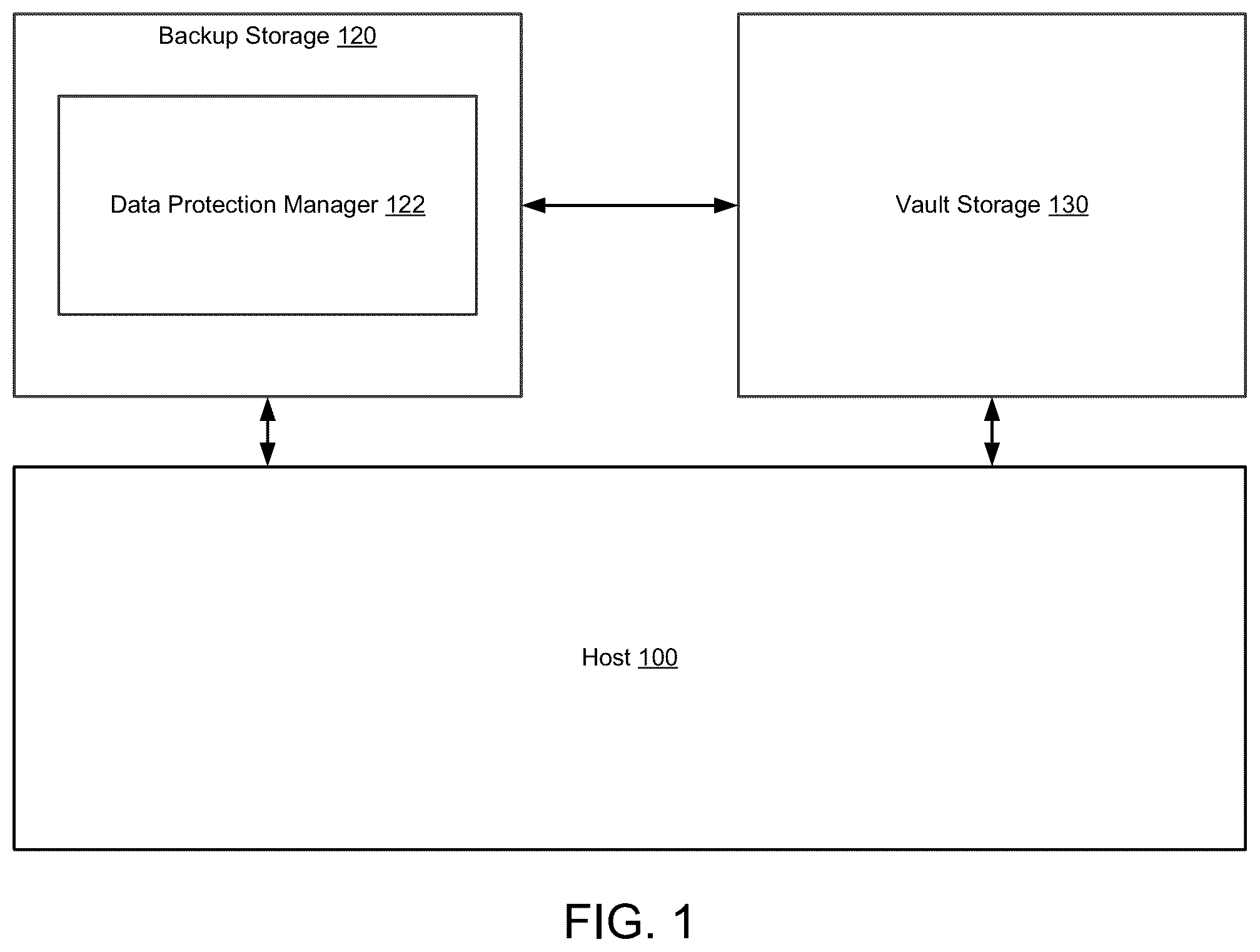 Patent US12353301 — Splitting image backups into sub-images — Figure 1