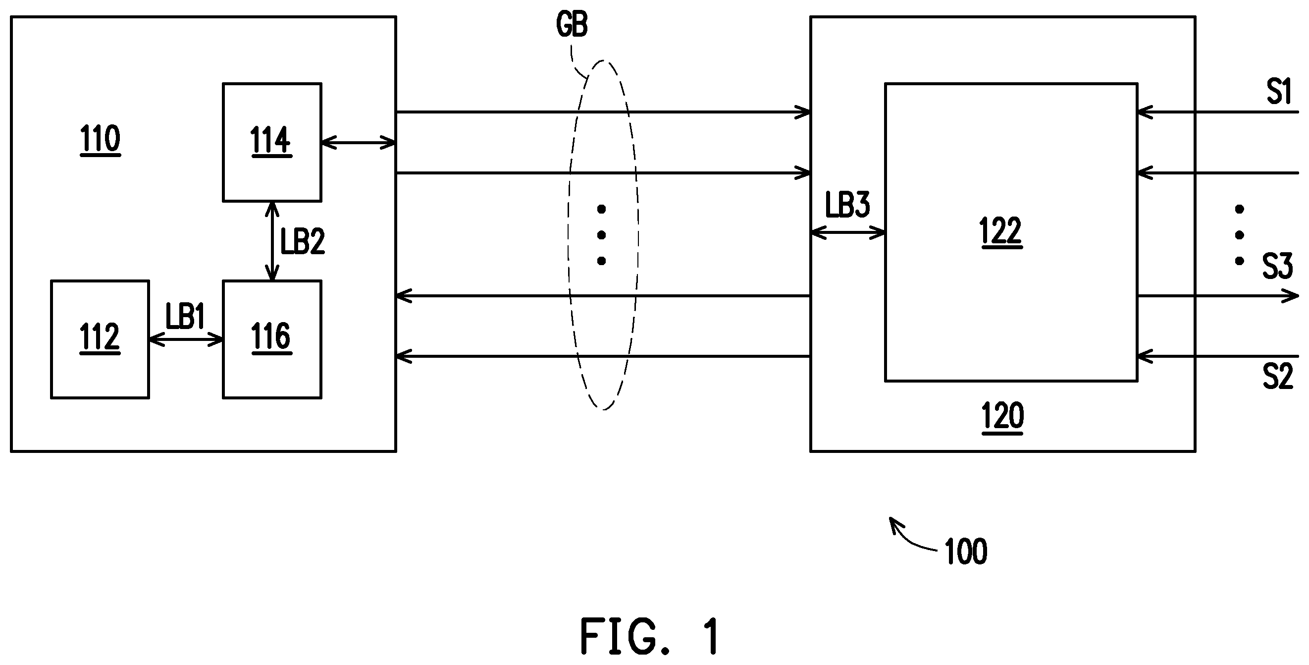 Patent US12353347 — Baseboard management control device and control method thereof — Figure 1