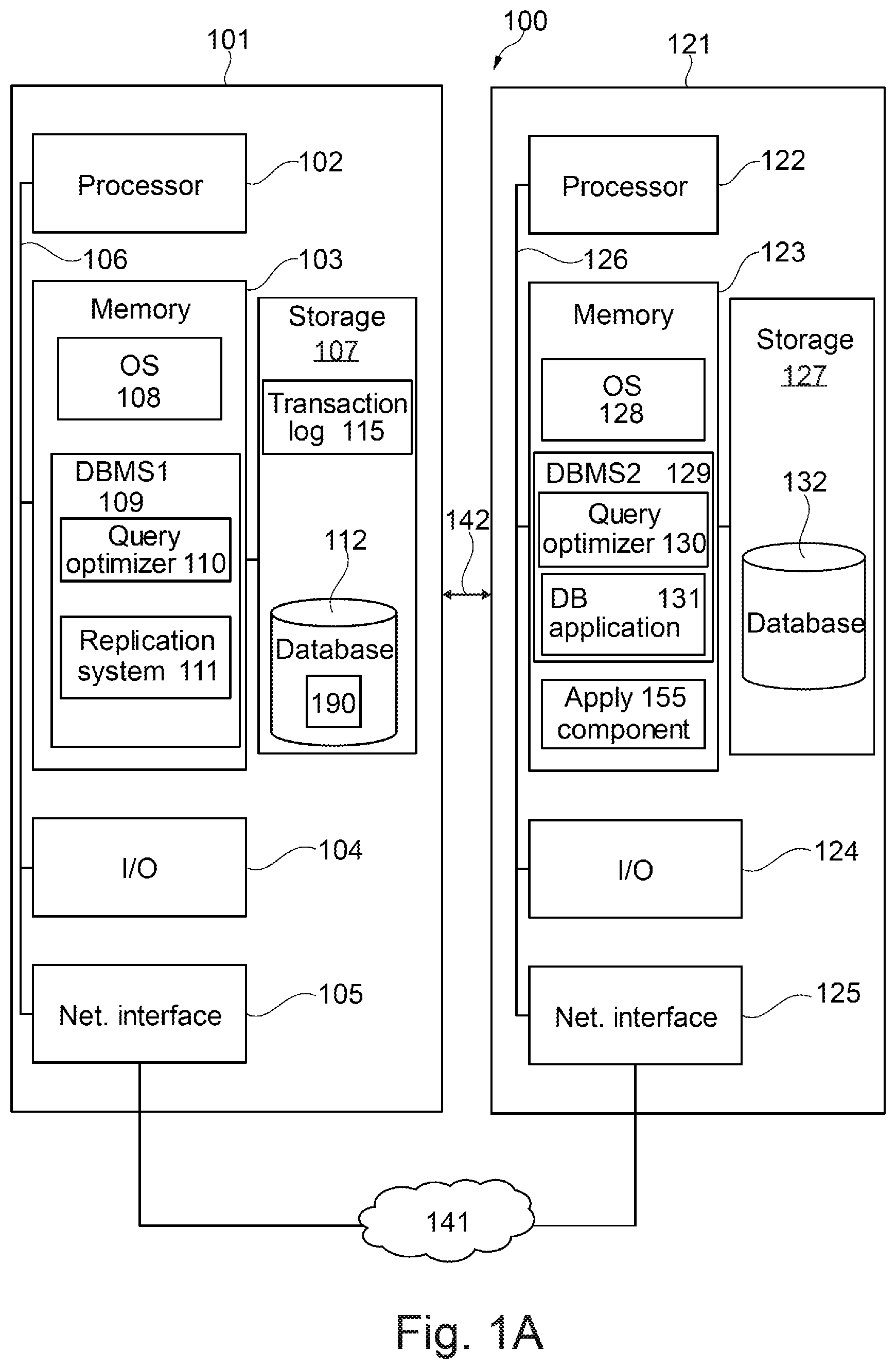 Patent US12353392 — Storing a table in a database system — Figure 1