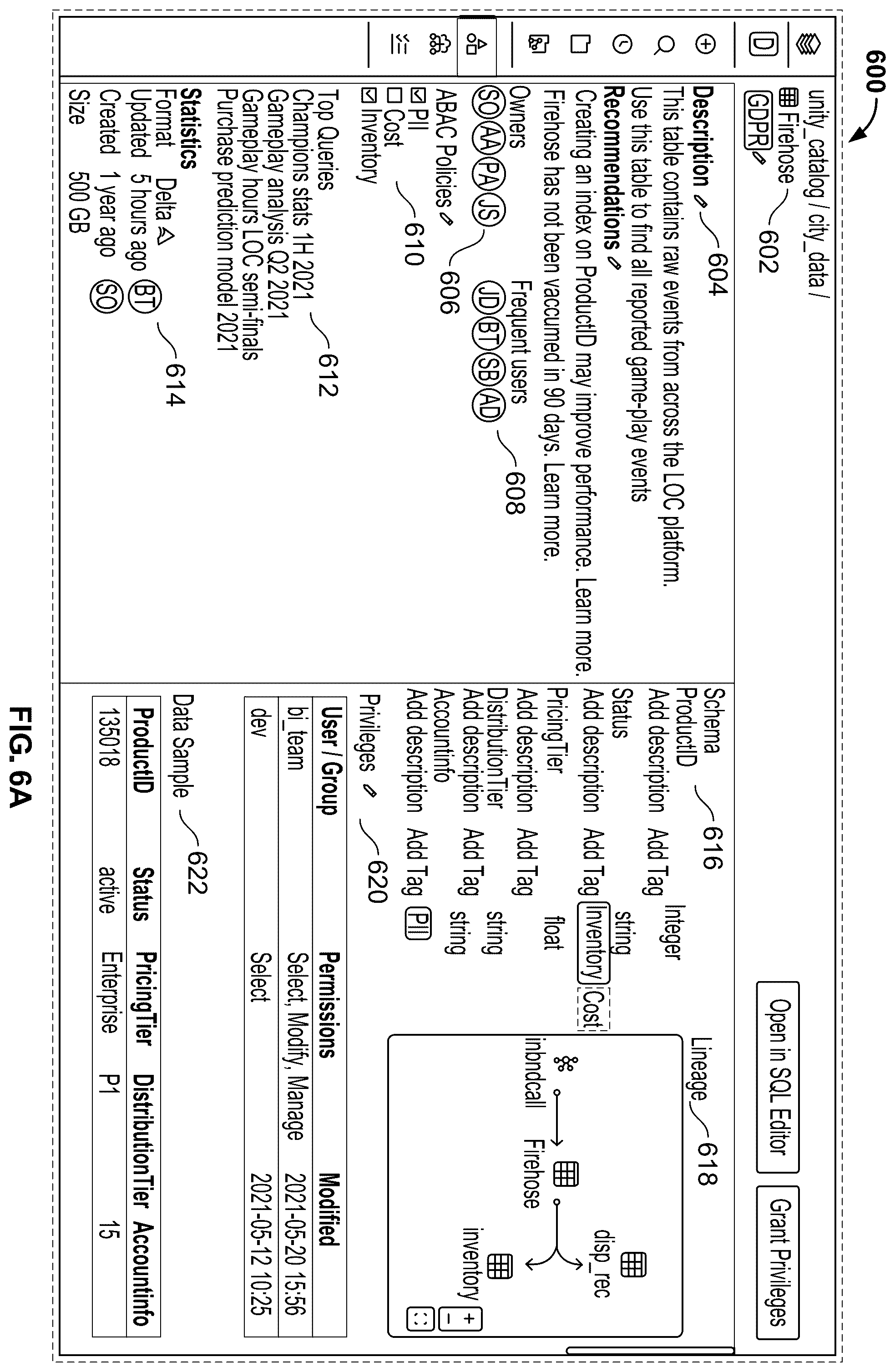 Patent US12353446 Figure 9 – Feature store with integrated tracking