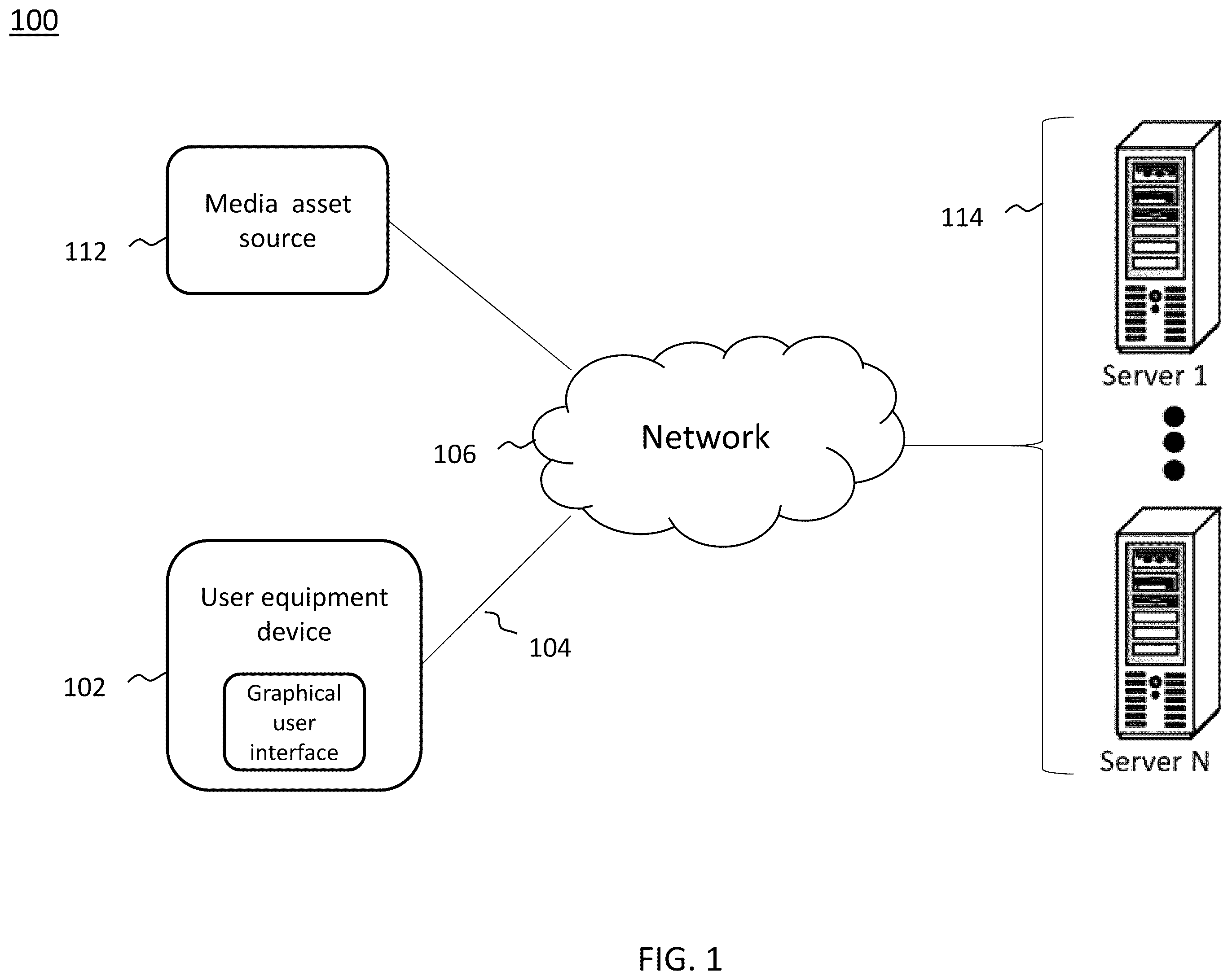 Patent US12353464 — Subtitle rendering based on the reading pace — Figure 1