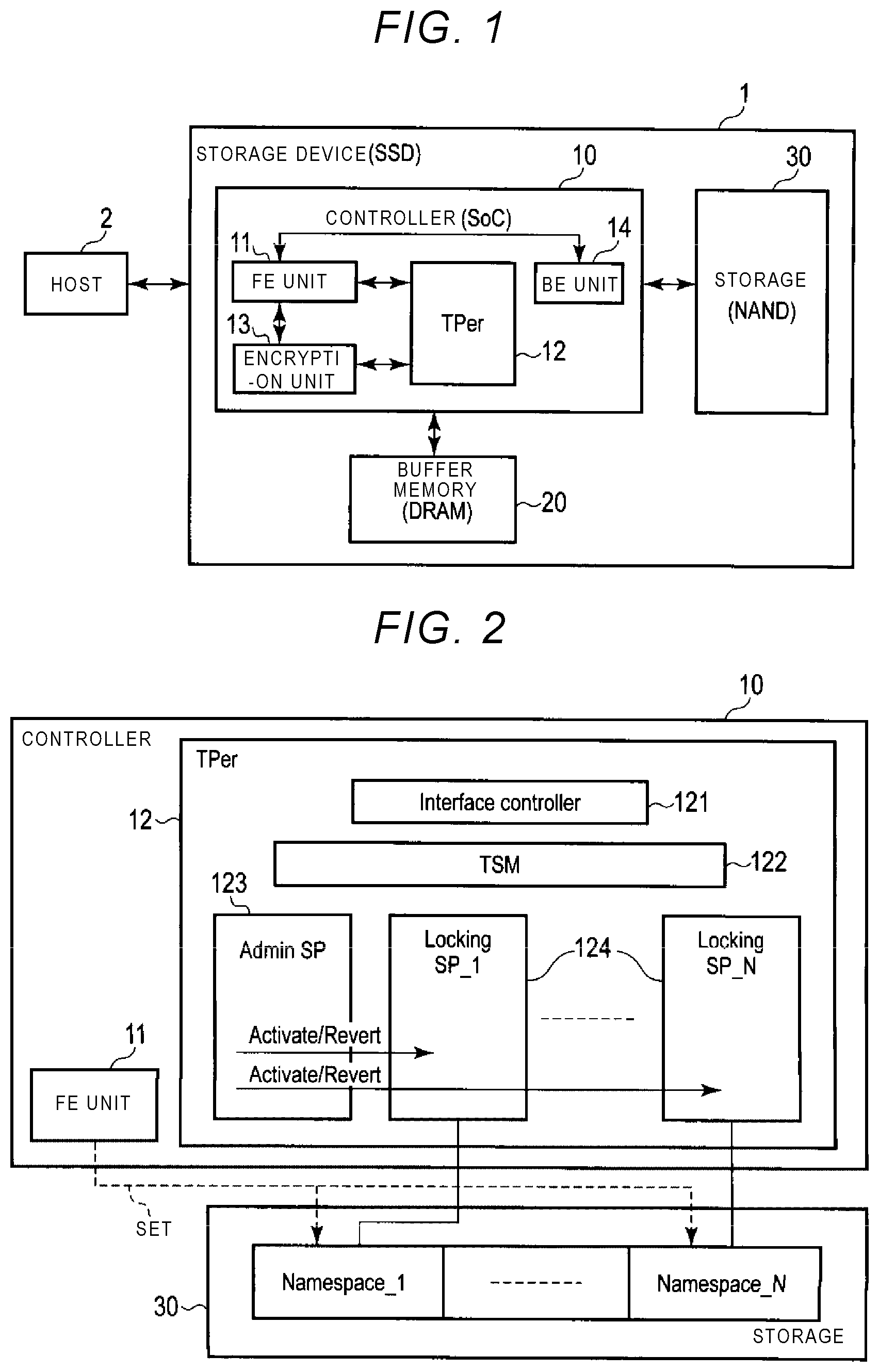 Patent US12353571 — Storage device — Figure 1