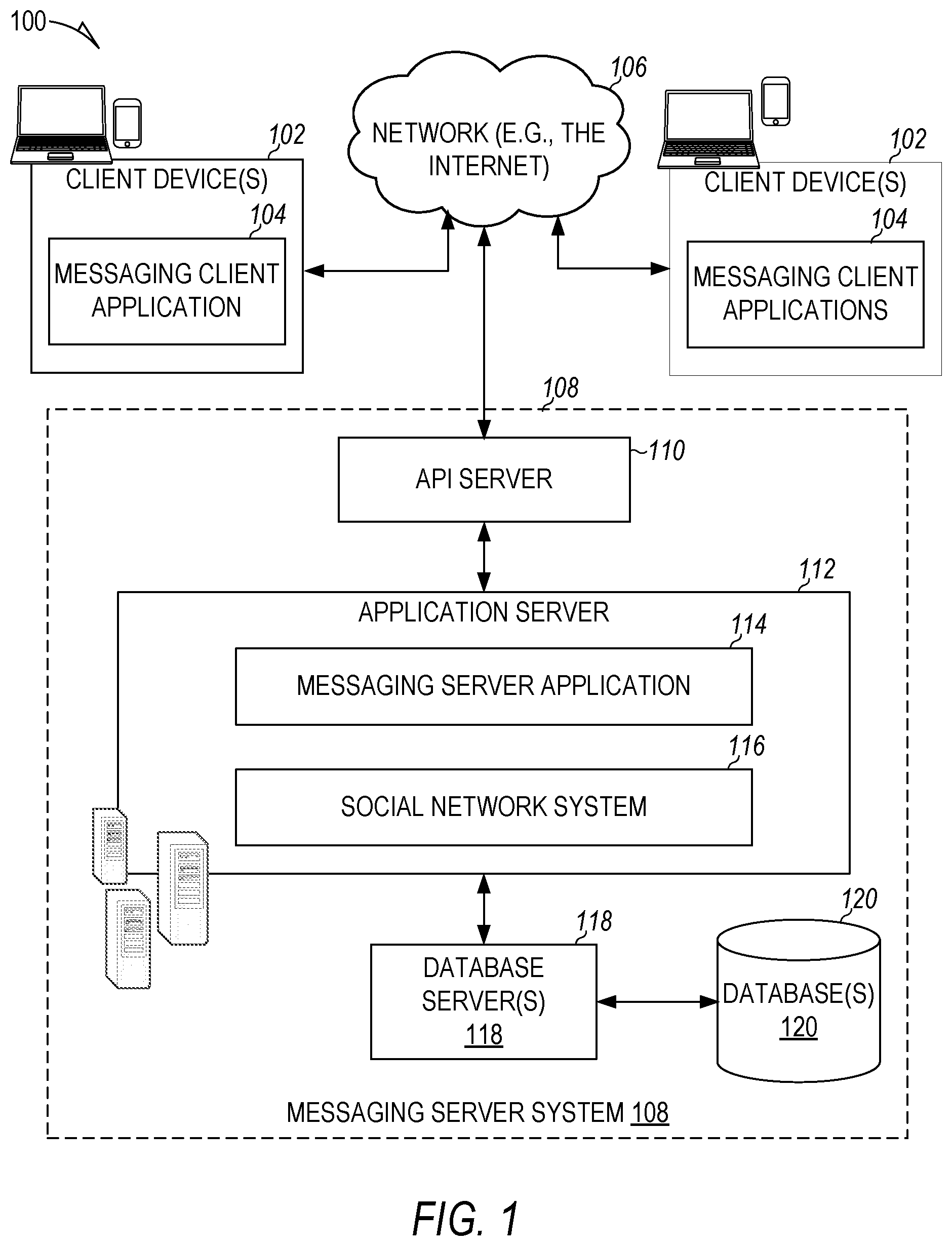 Patent US12353575 — 3rd party application management — Figure 1