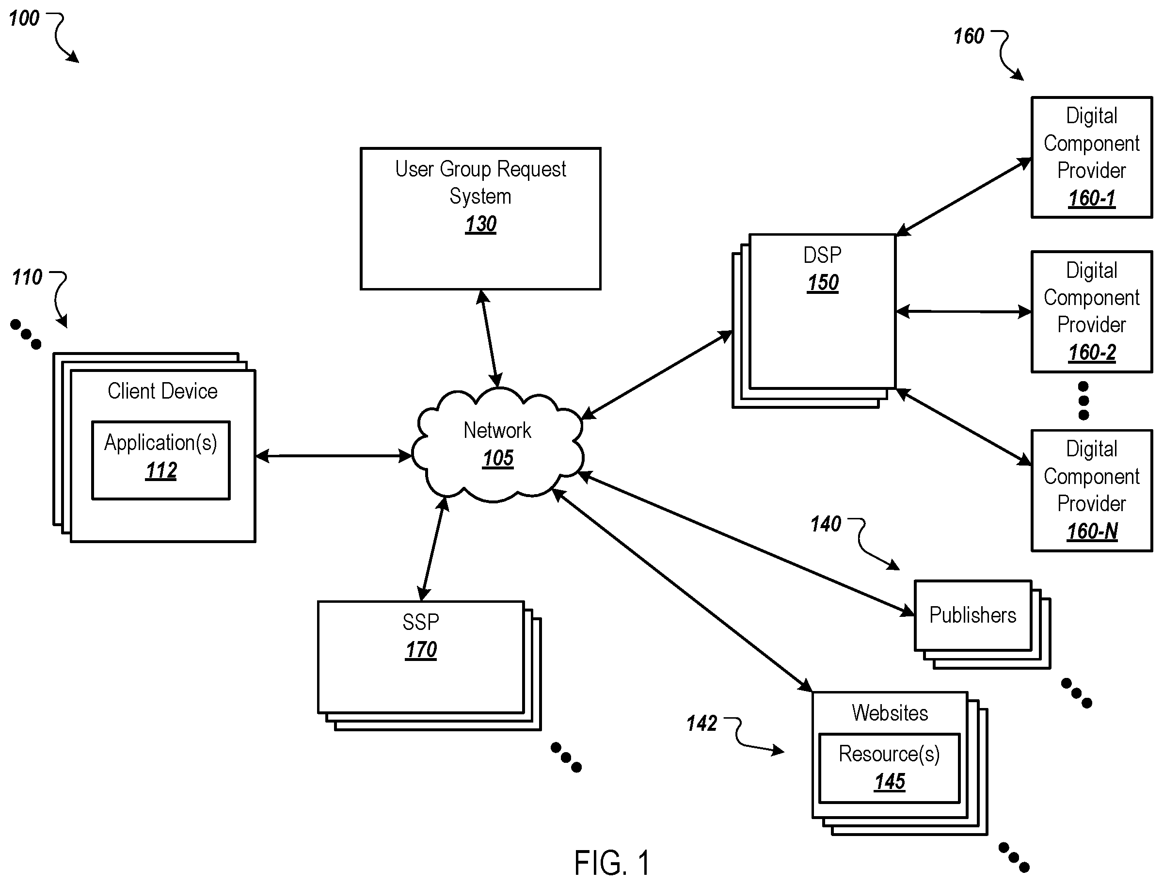 Patent US12353598 — Protecting access to information in online interactions — Figure 1