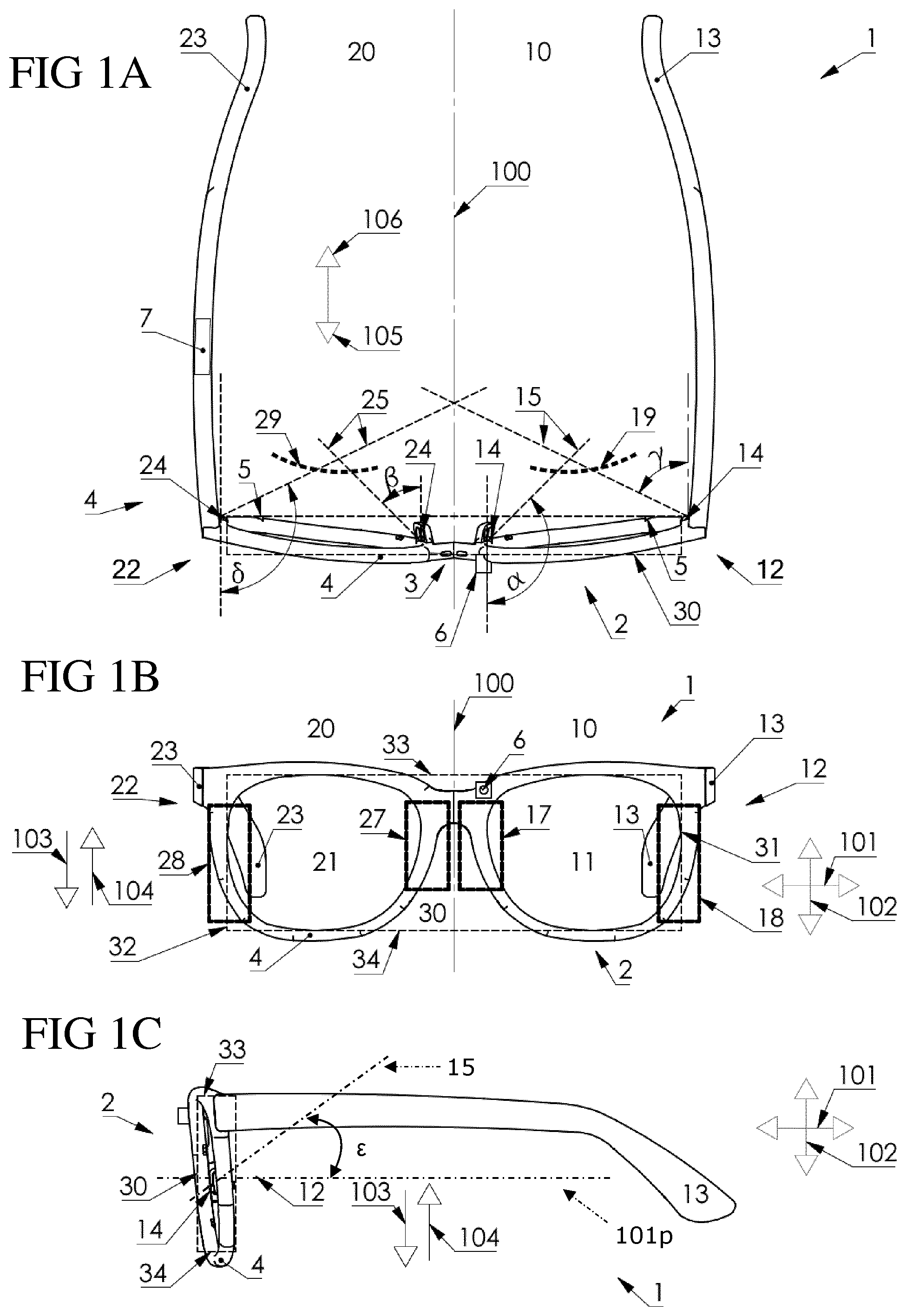 Patent US12353617 — Systems and methods for determining one or more parameters of a user's eye — Figure 1