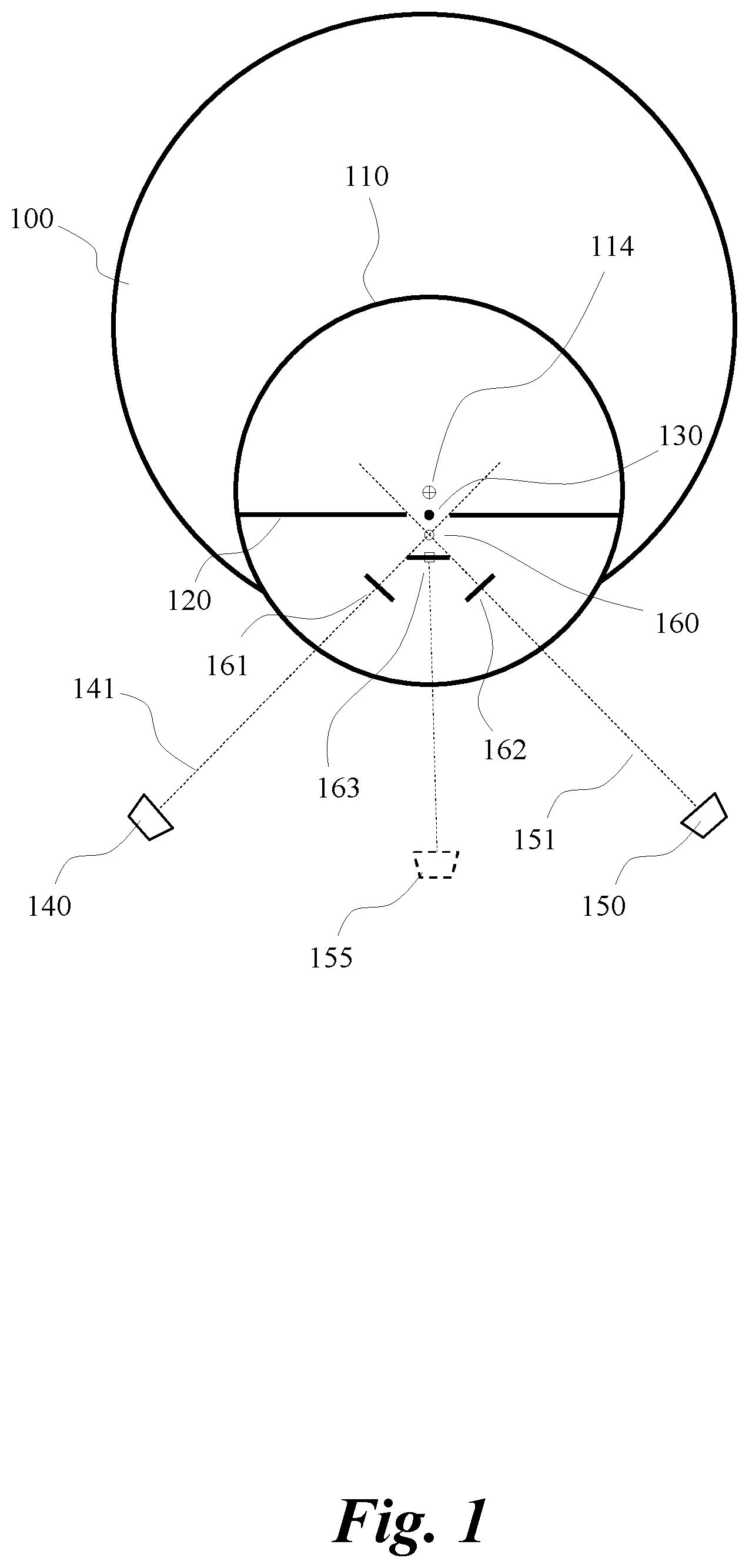 Patent US12353622 — Method and system for improving perfomance of an eye tracking system — Figure 1