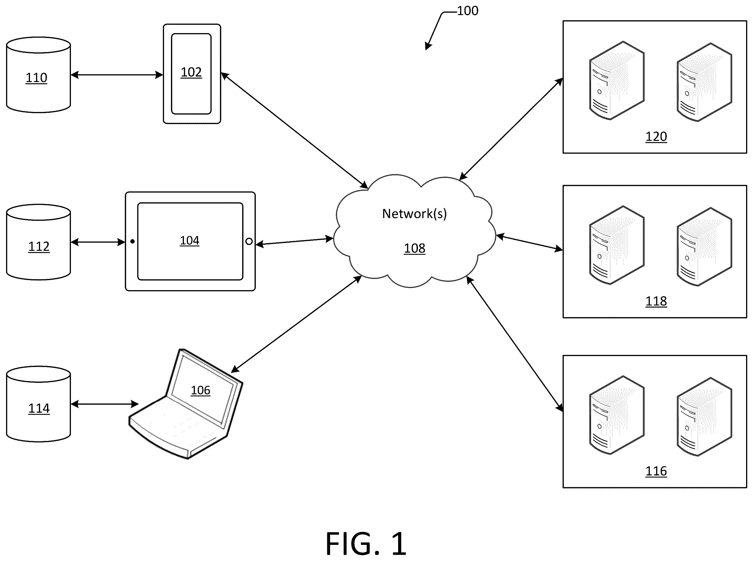 Patent US12353670 — Intelligent response using eye gaze — Figure 1