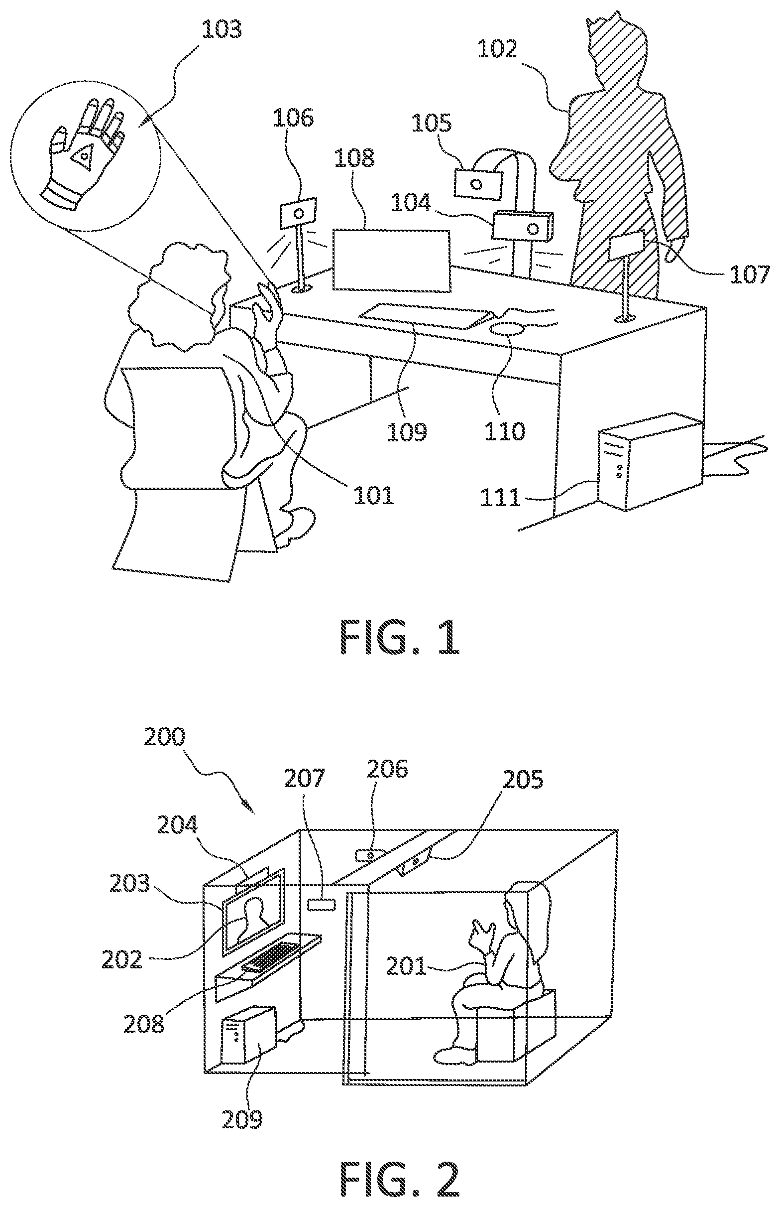 Patent US12353840 — Computer vision based sign language interpreter — Figure 1
