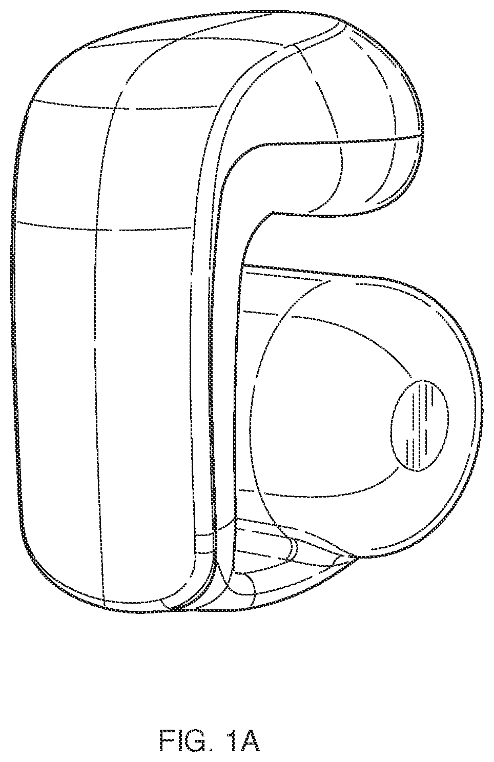 Patent US12356132 Figure 1 – Open-ear headphone