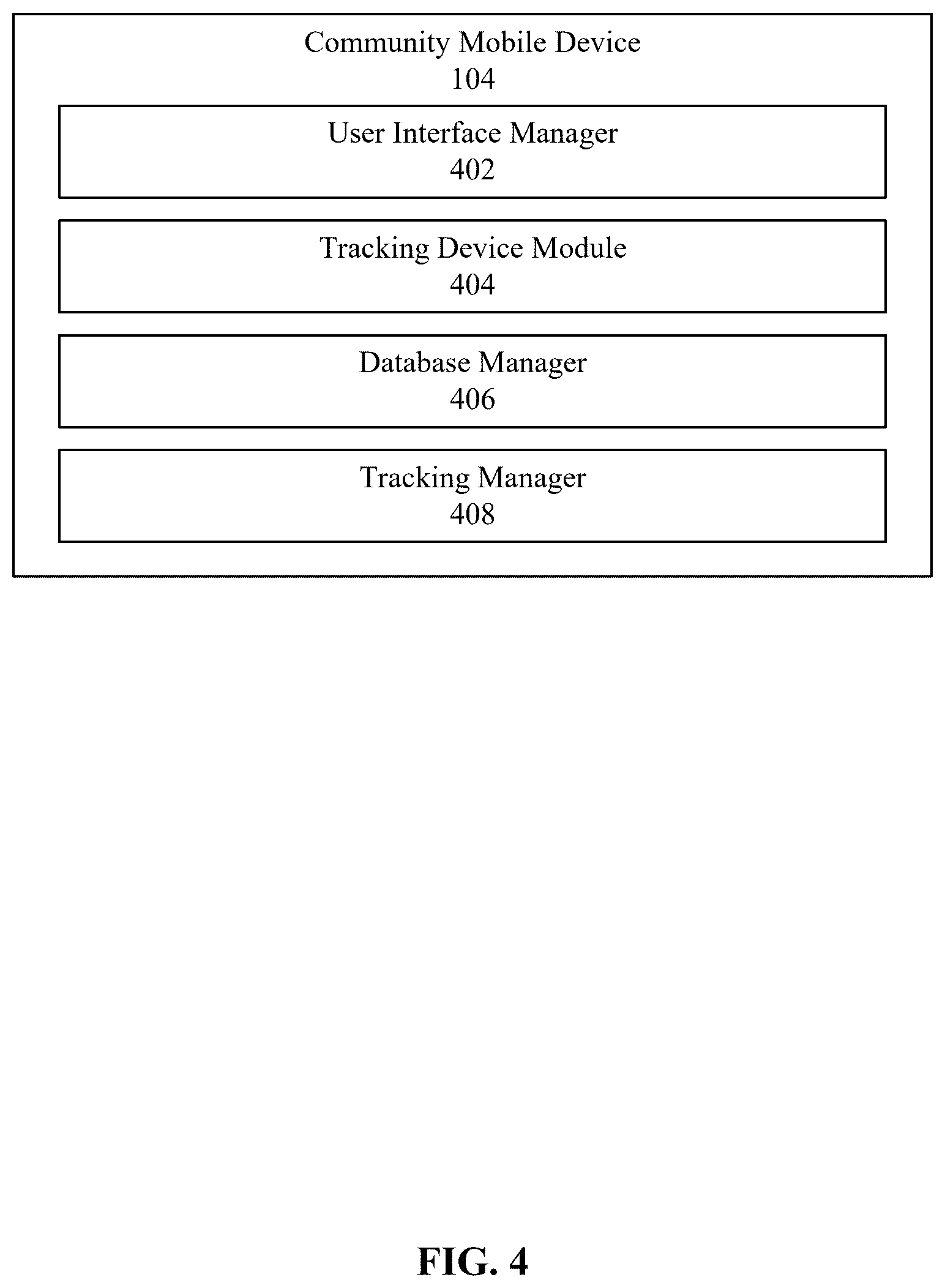 Patent US12356290 Figure 4 – User presence-enabled tracking device functionality