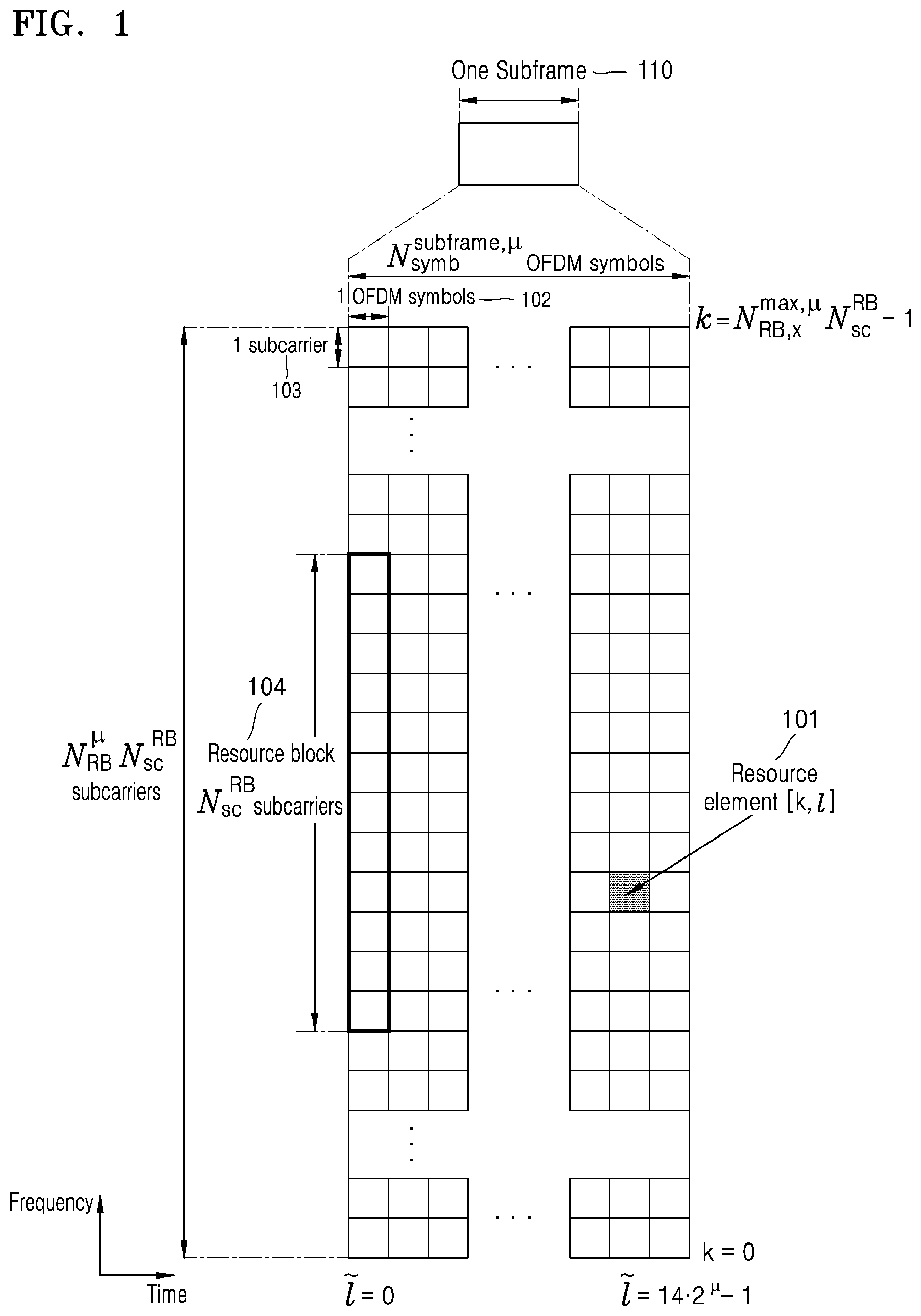 Patent US12356375 — Method and apparatus for configuring bandwidth part in wireless communication system — Figure 1