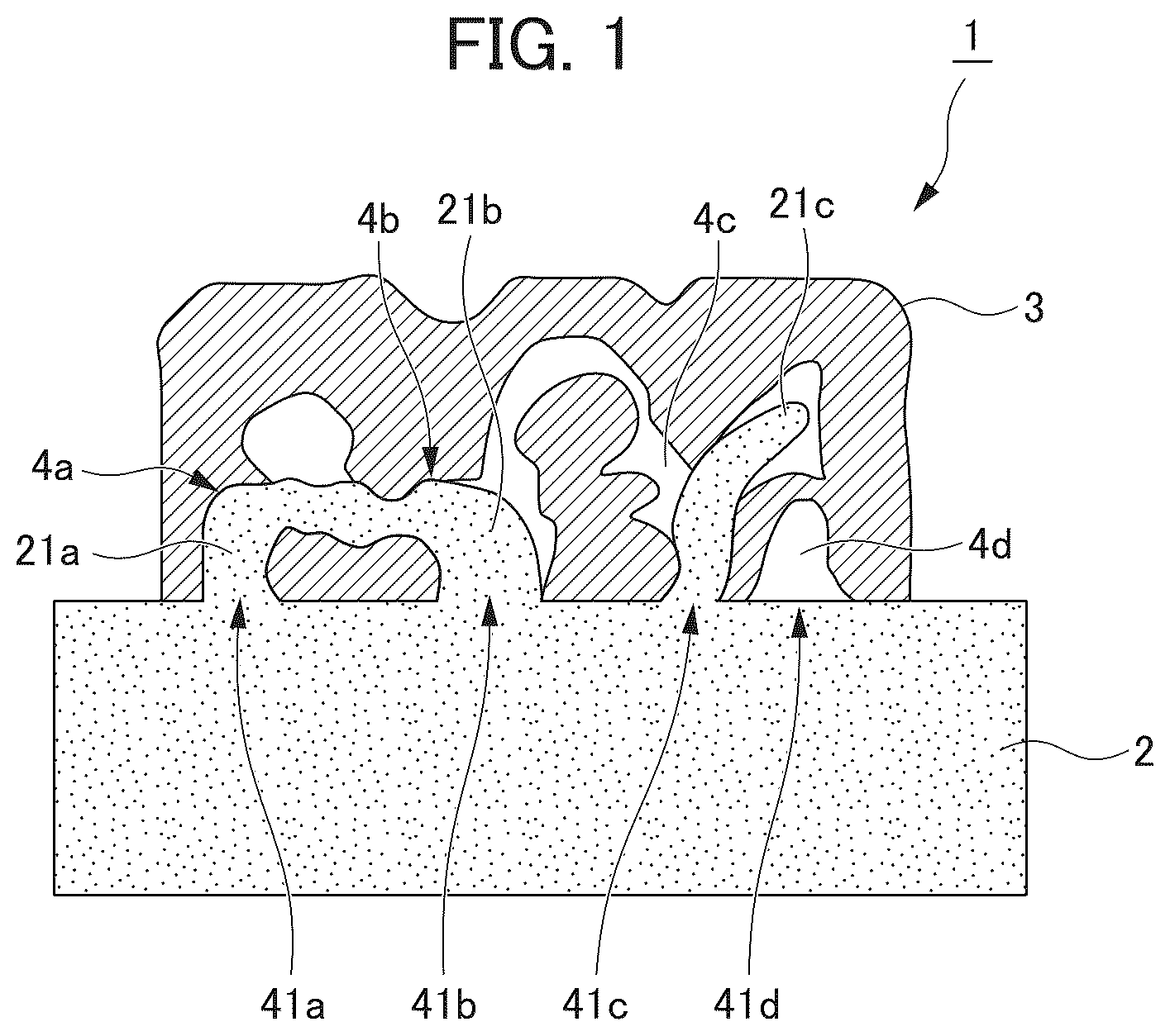Patent US12356542 — Wiring board and method for manufacturing same — Figure 1
