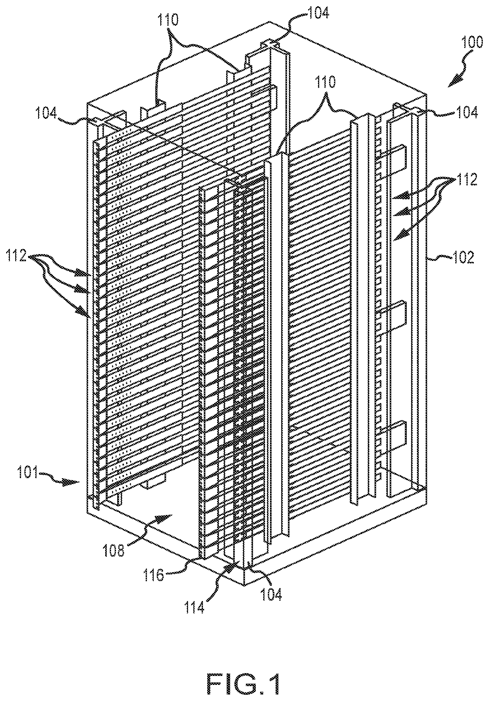 Patent US12356577 — Uniform equipment mounting system — Figure 1