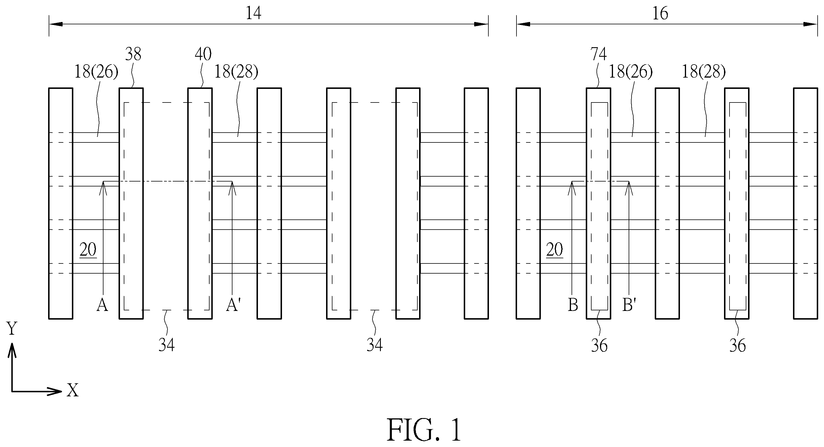 Patent US12356702 Figure 1 – Semiconductor device and method for fabricating the same