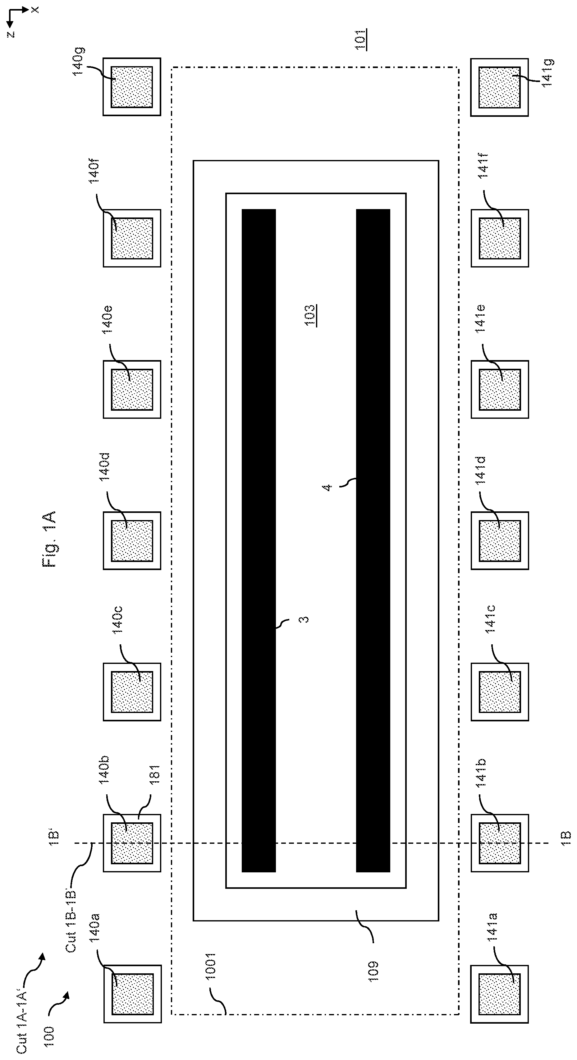 Patent US12356869 — Hall integrated sensor and corresponding manufacturing process — Figure 1