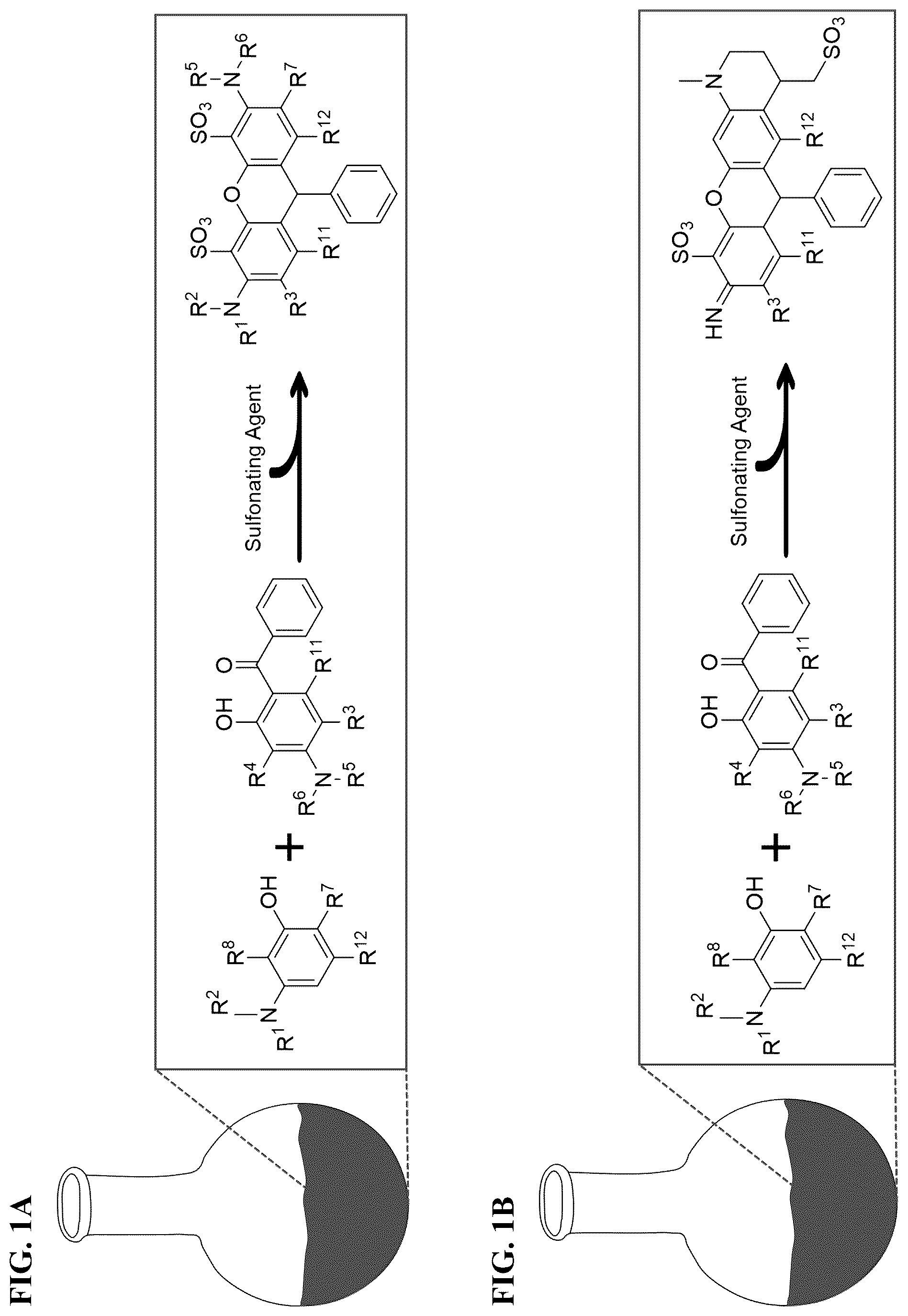 Patent US12359068 — Rhodamine fluorescent compounds and production methods thereof — Figure 1