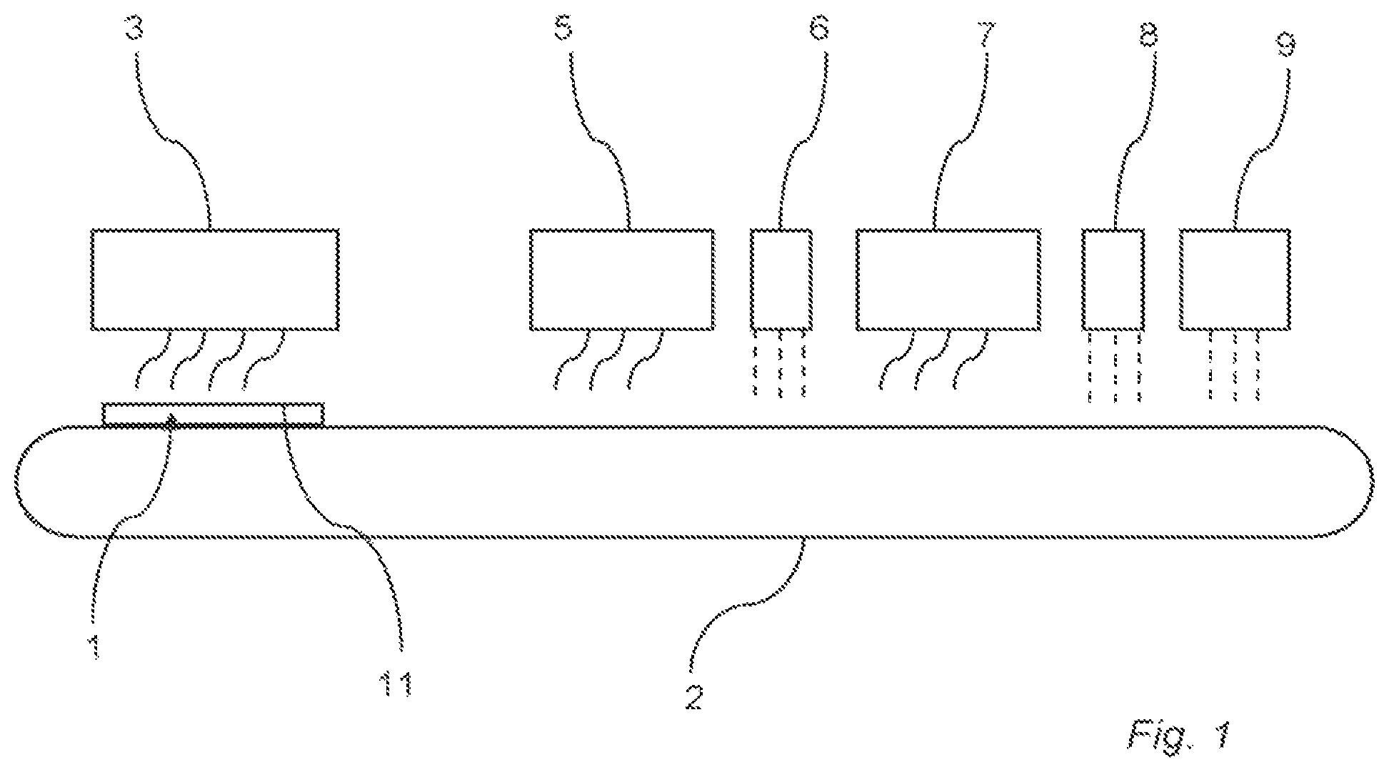 Patent US12359086 — Method for coating a building panel and a building panel — Figure 1