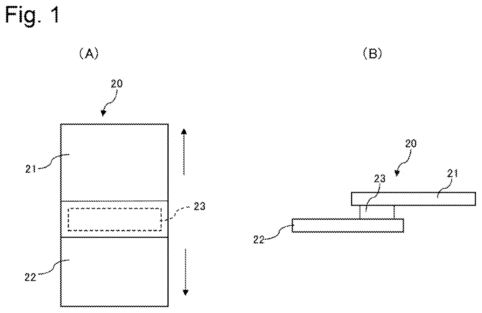 Patent US12359098 — Composite structure and double-sided adhesive tape — Figure 1