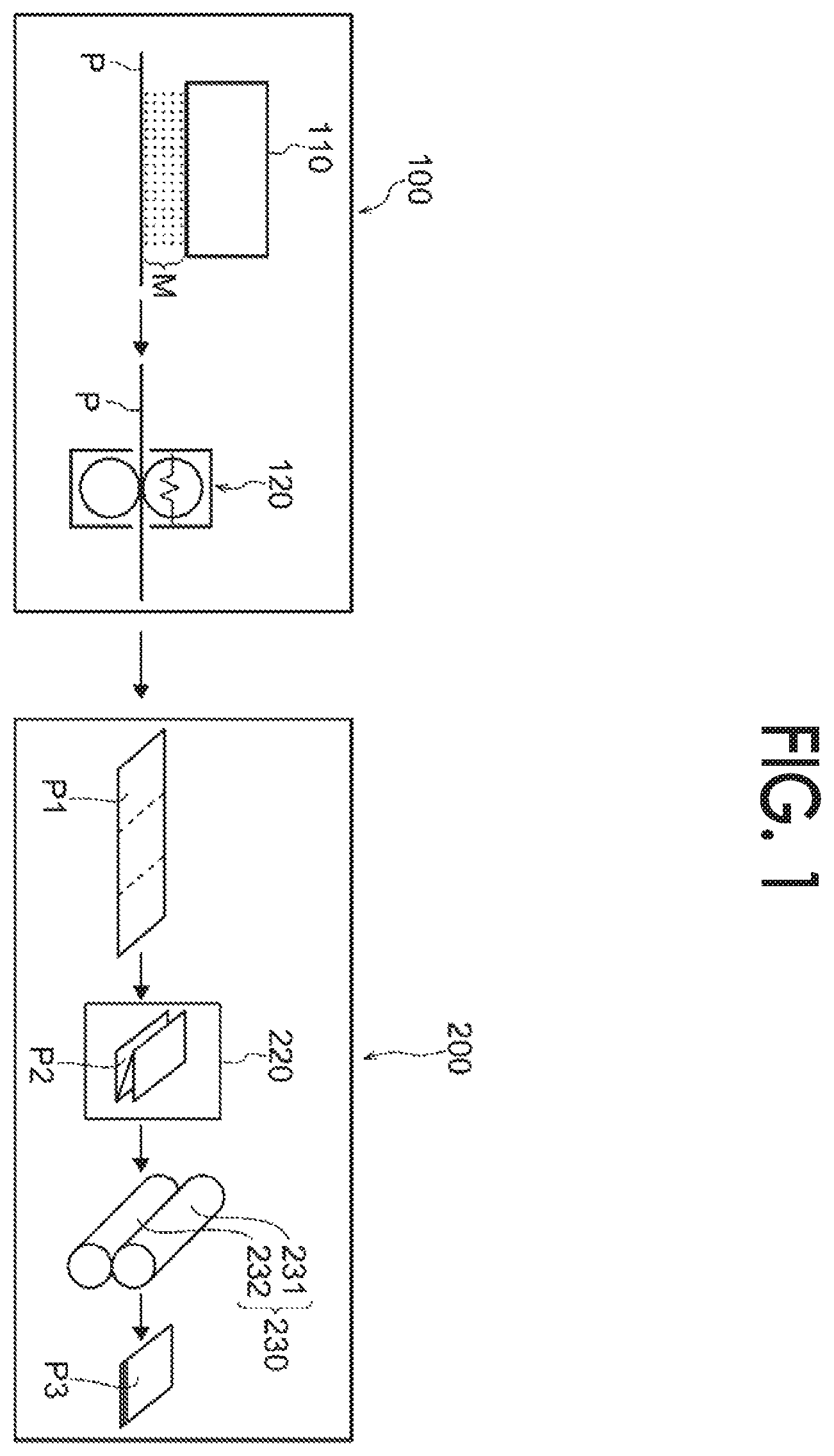 Patent US12359103 — Pressure sensitive adhesive particle and method of producing printed matter — Figure 1