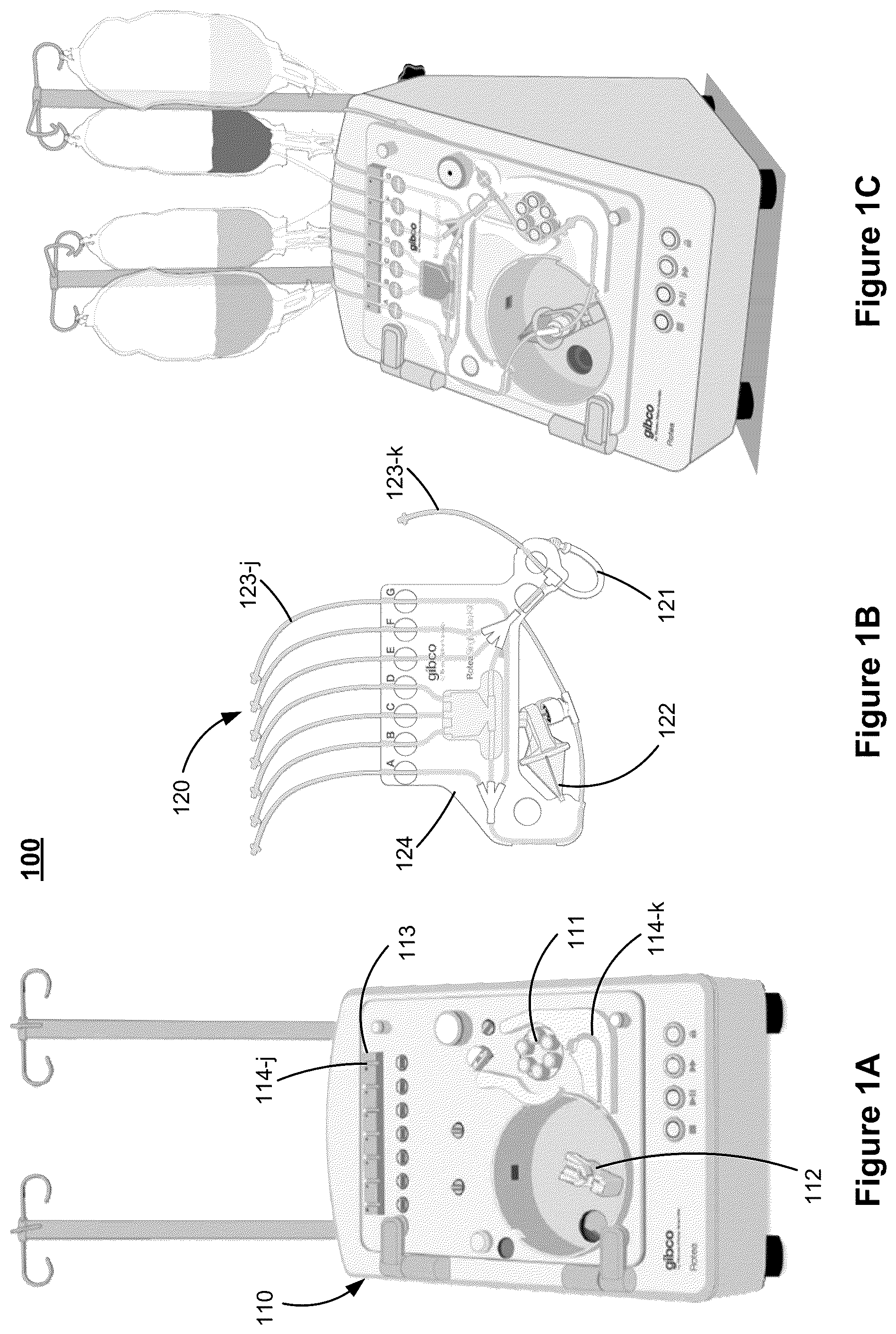 Patent US12359160 Figure 1 – Apparatus for facilitating automated loading and unloading consumable kit to cell processing instrument