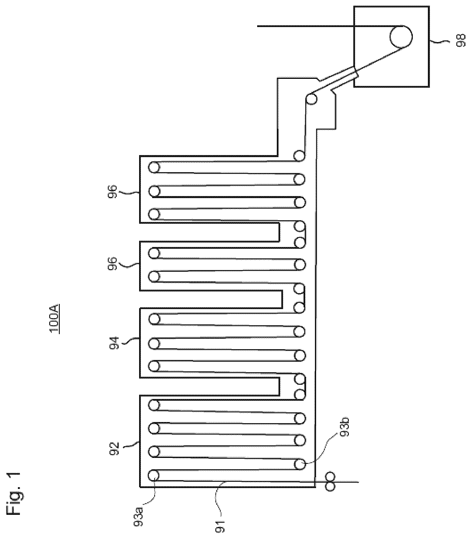 Patent US12359277 — Annealing furnace, method of constructing annealing furnace, and structure for prefabrication — Figure 1