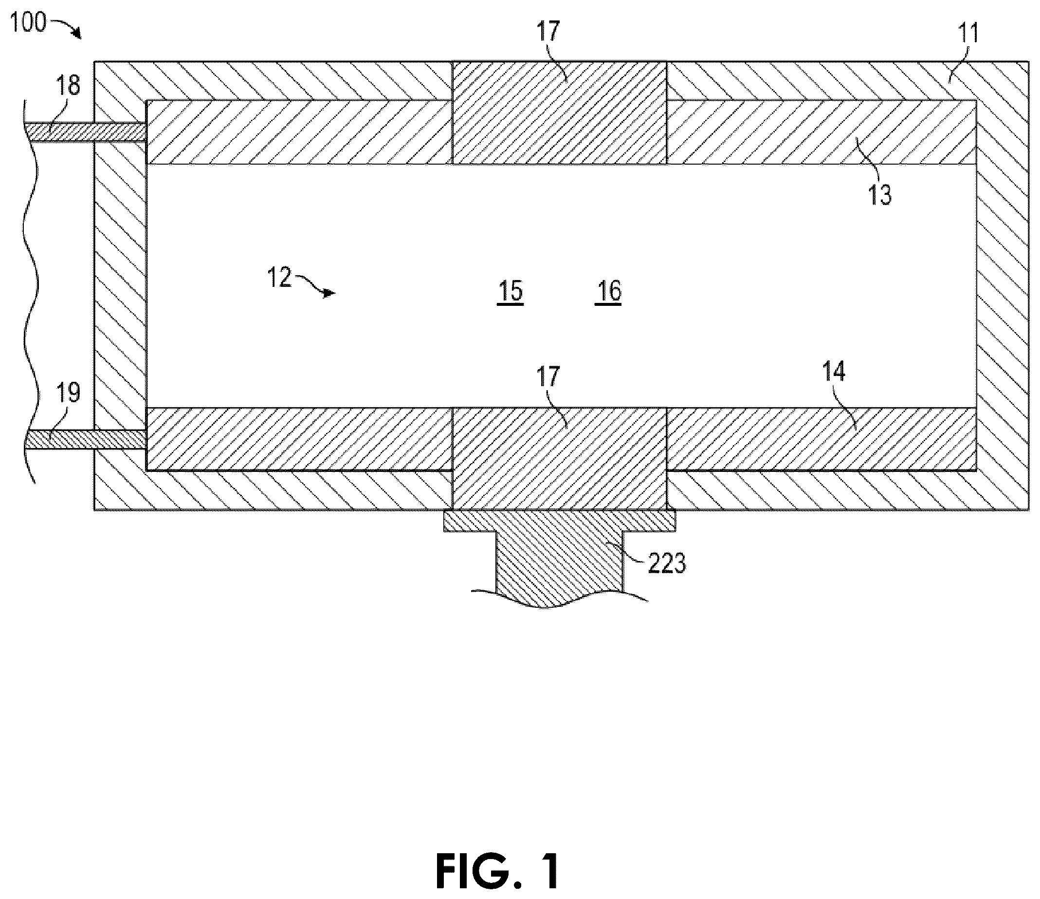 Patent US12359324 — System for sterilizing equipment, associated method, and chlorine dioxide gas generating device for use with same — Figure 1