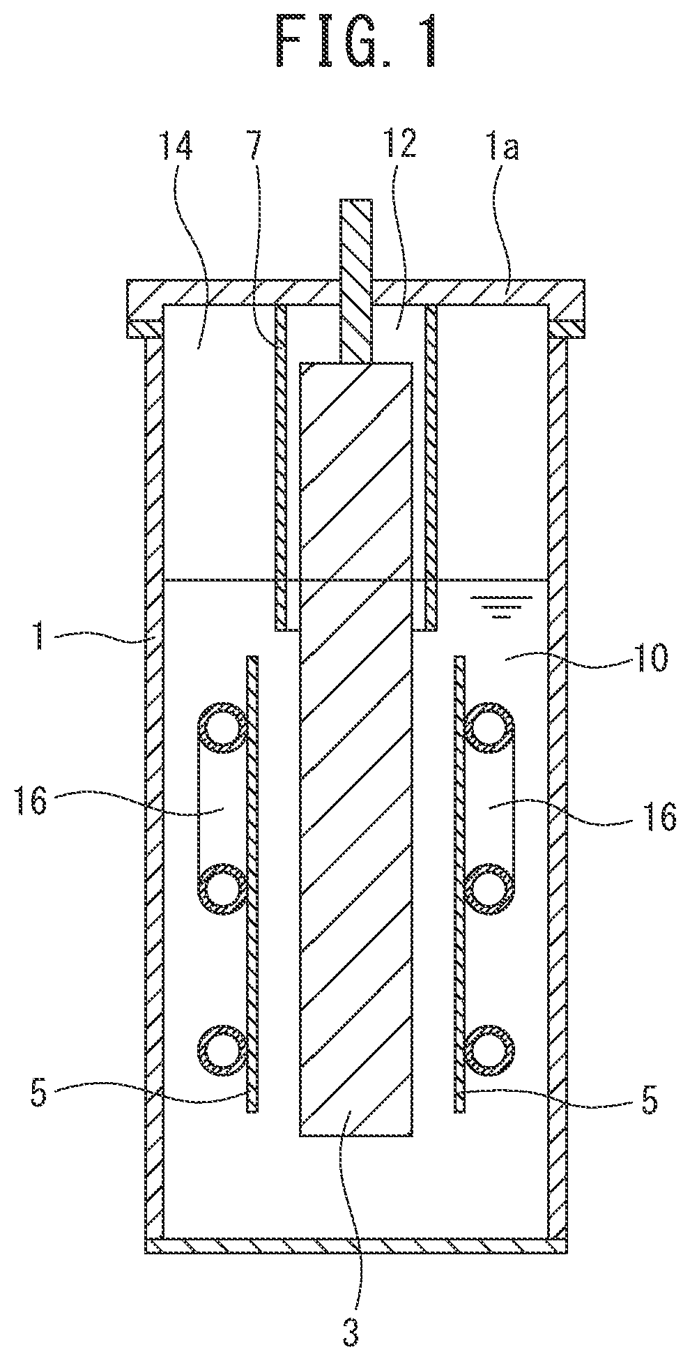 Patent US12359328 — Anode for electrolytic synthesis and method for producing fluorine gas or fluorine containing compound — Figure 1