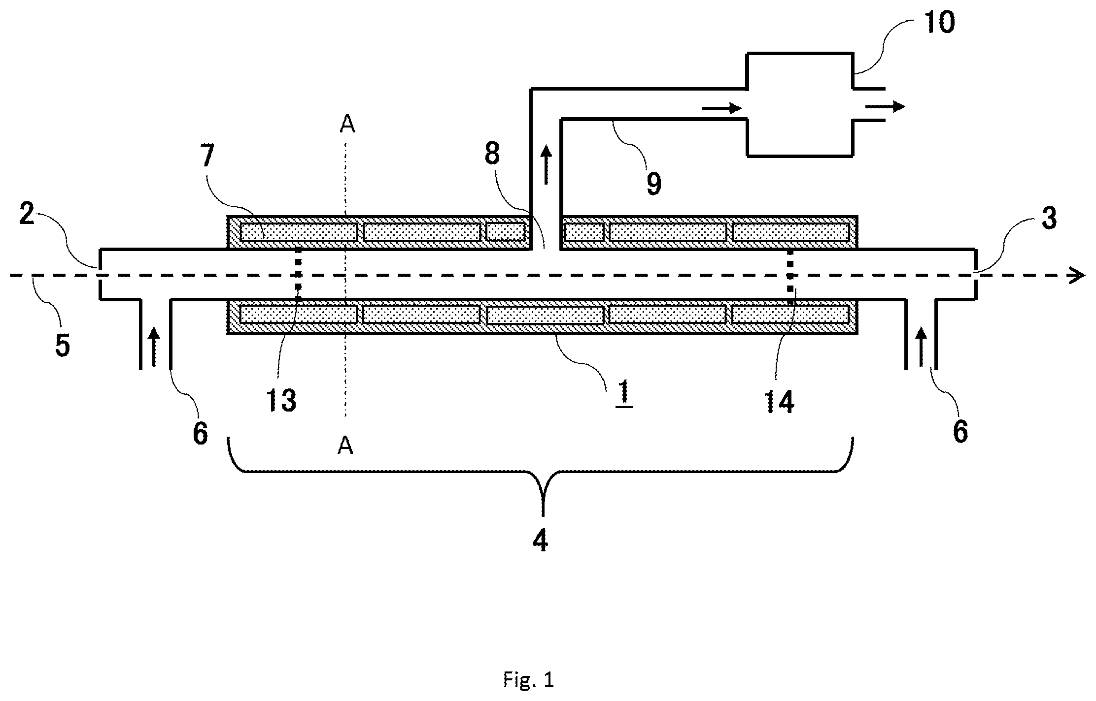 Patent US12359349 — Method for manufacturing carbon fiber bundle — Figure 1