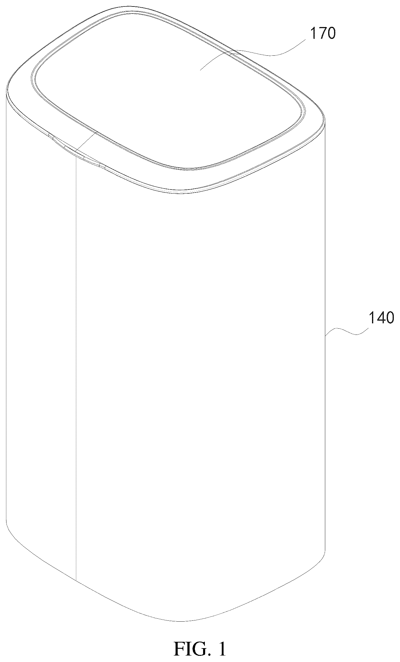 Patent US12359367 — Storage basket structure and laundry basket — Figure 1