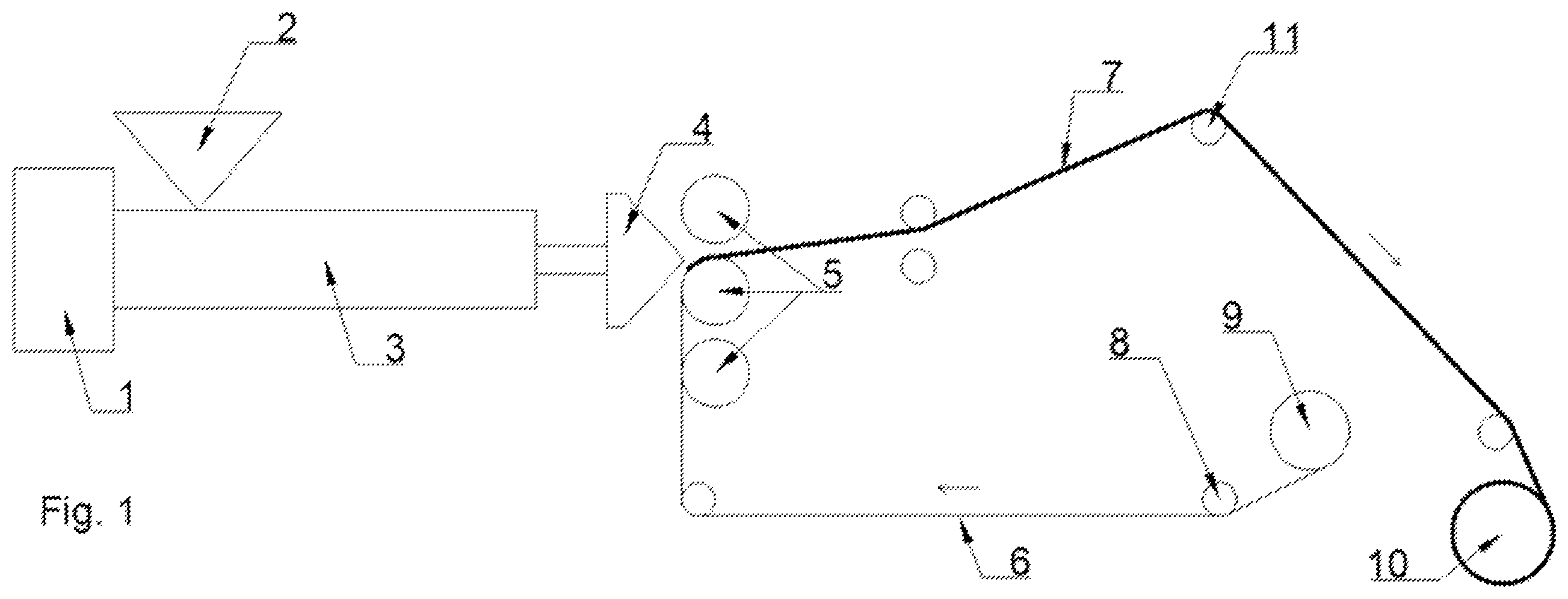 Patent US12359373 — Polyvinyl alcohol coated cellulosic products — Figure 1
