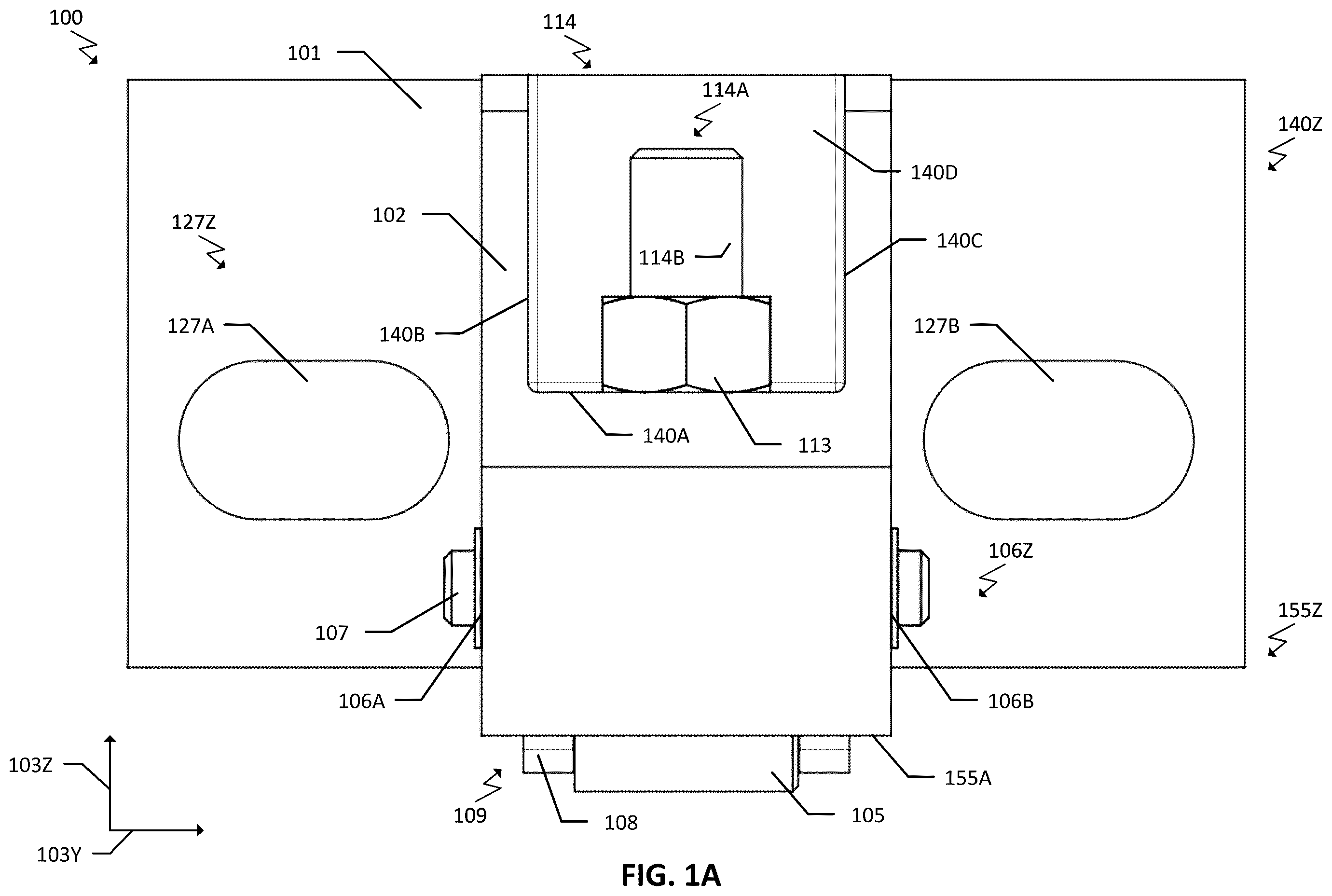 Patent US12359377 — Switch point roller assembly — Figure 1