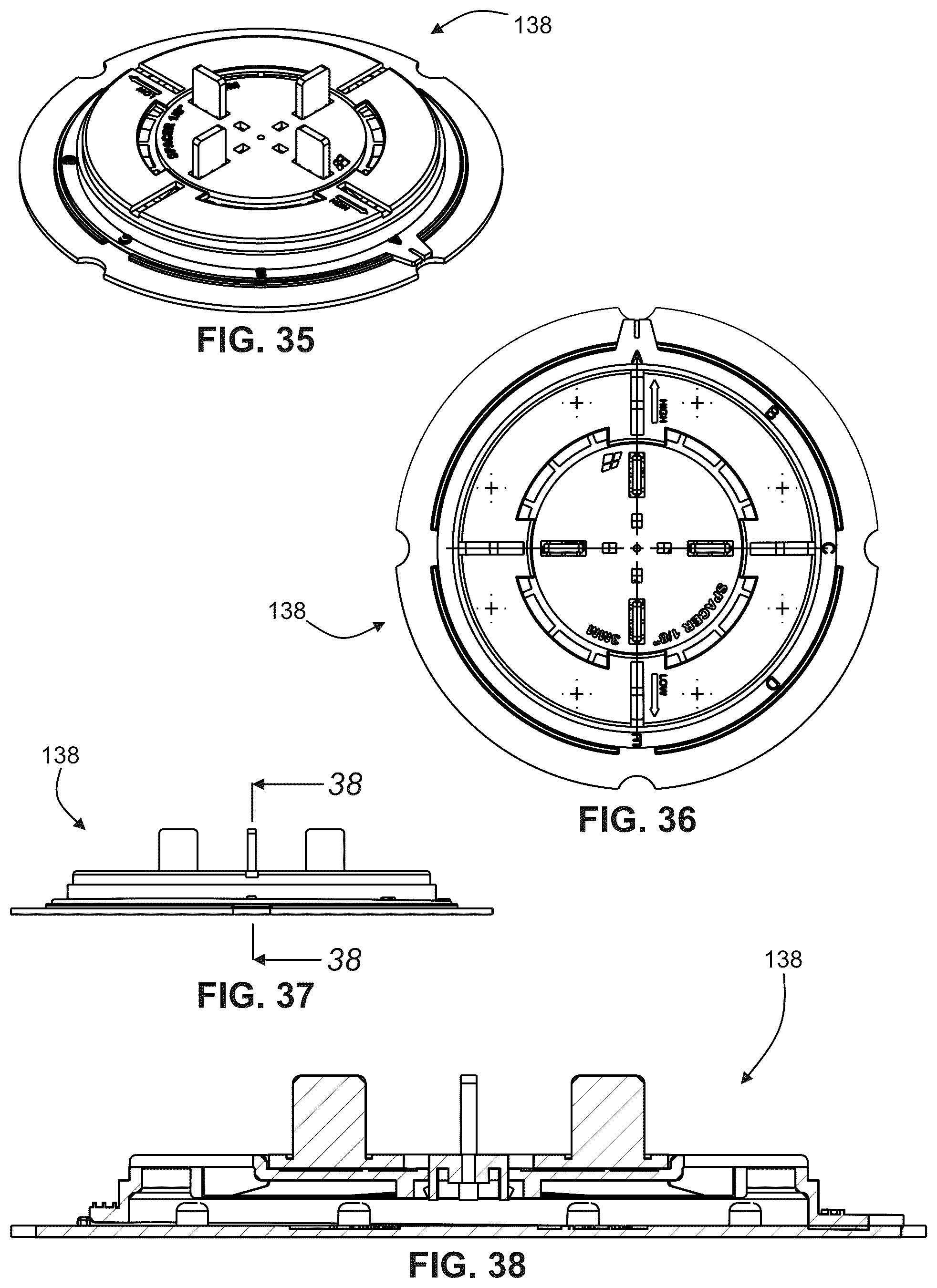 Patent US12359380 Figure 16 – Synthetic turf system
