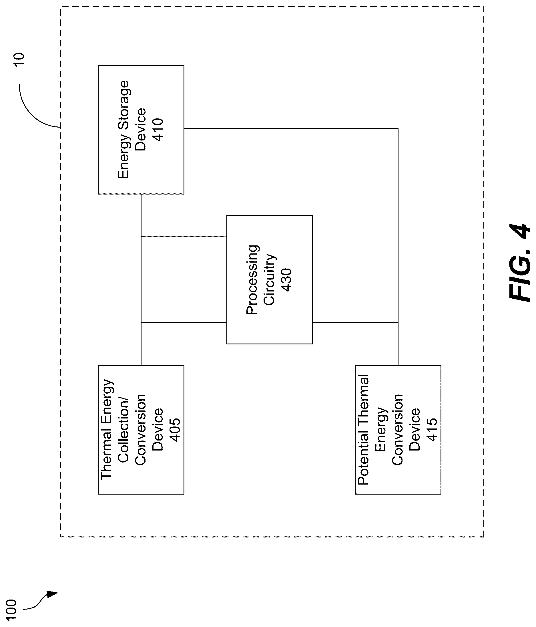Patent US12359381 Figure 4 – Thermoelectric power generation on a paving machine