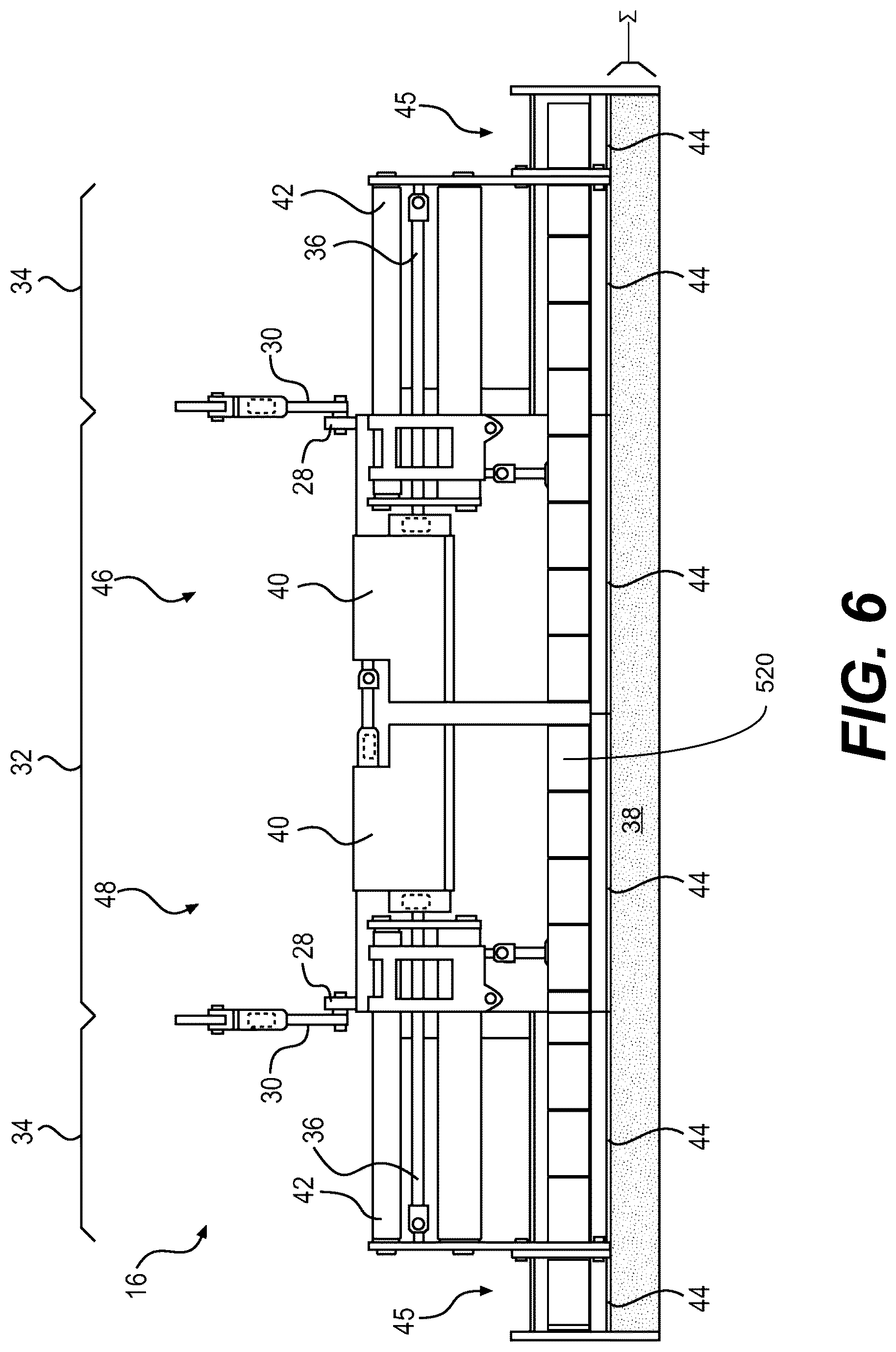 Patent US12359381 Figure 6 – Thermoelectric power generation on a paving machine
