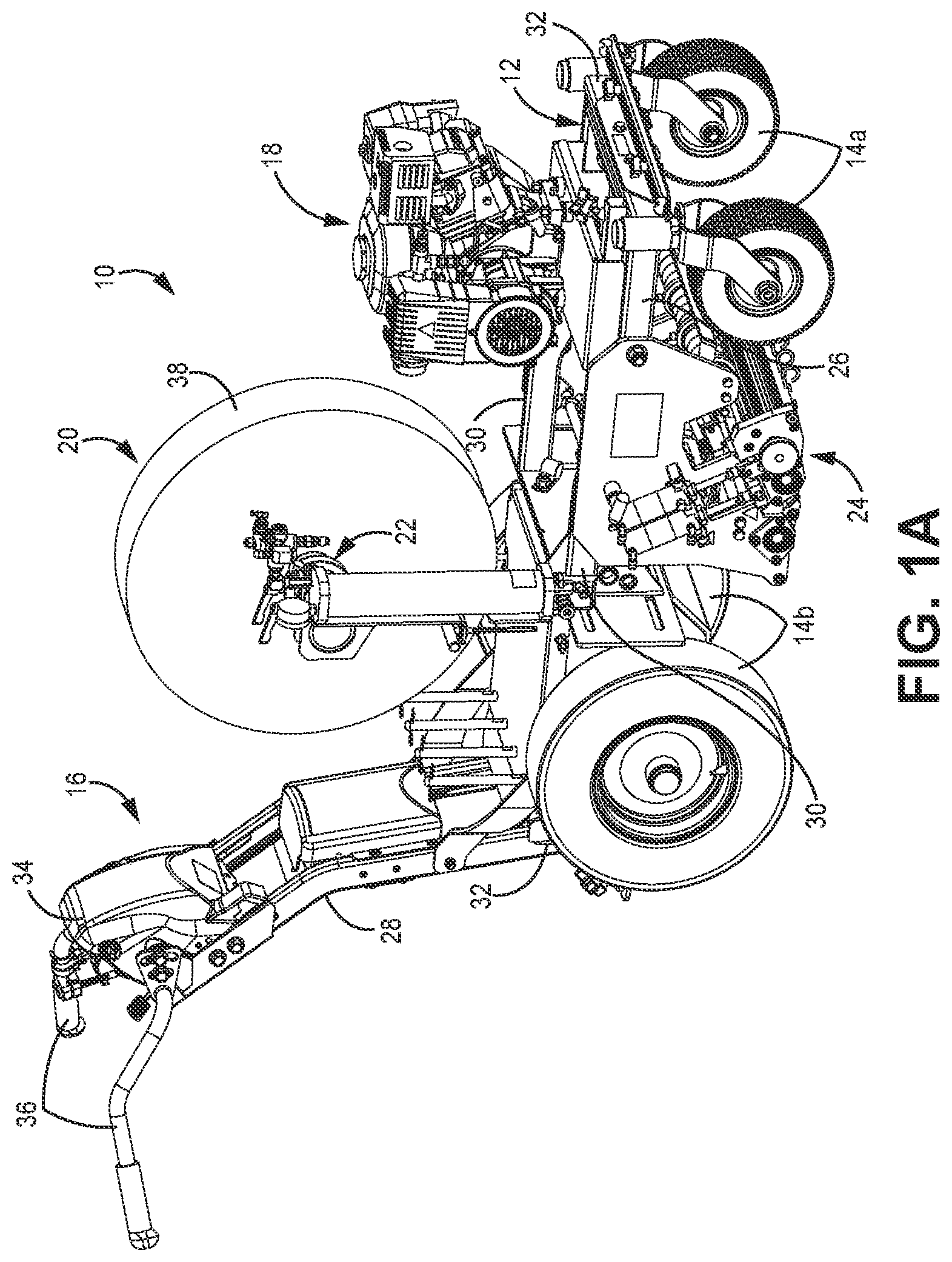 Patent US12359382 Figure 1 – Ground tape applicator apparatus and method