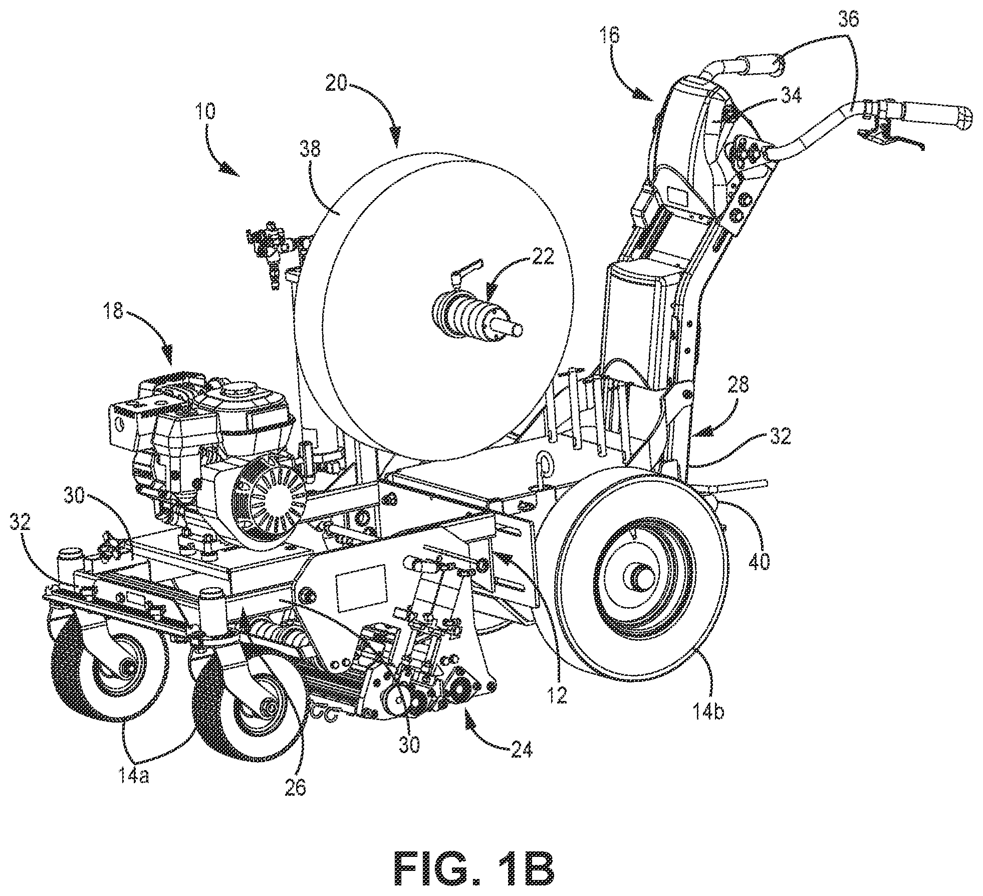 Patent US12359382 Figure 2 – Ground tape applicator apparatus and method