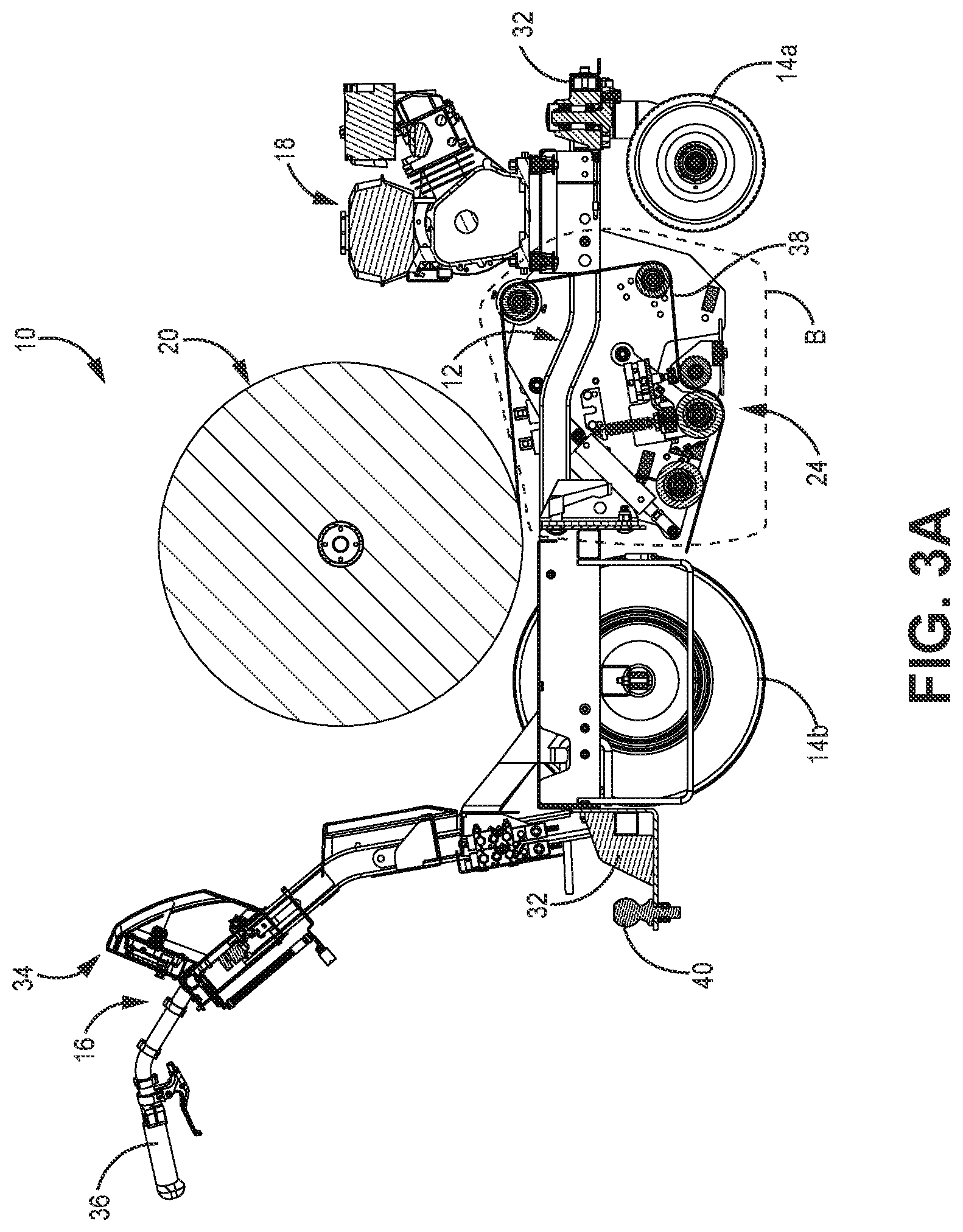 Patent US12359382 Figure 5 – Ground tape applicator apparatus and method